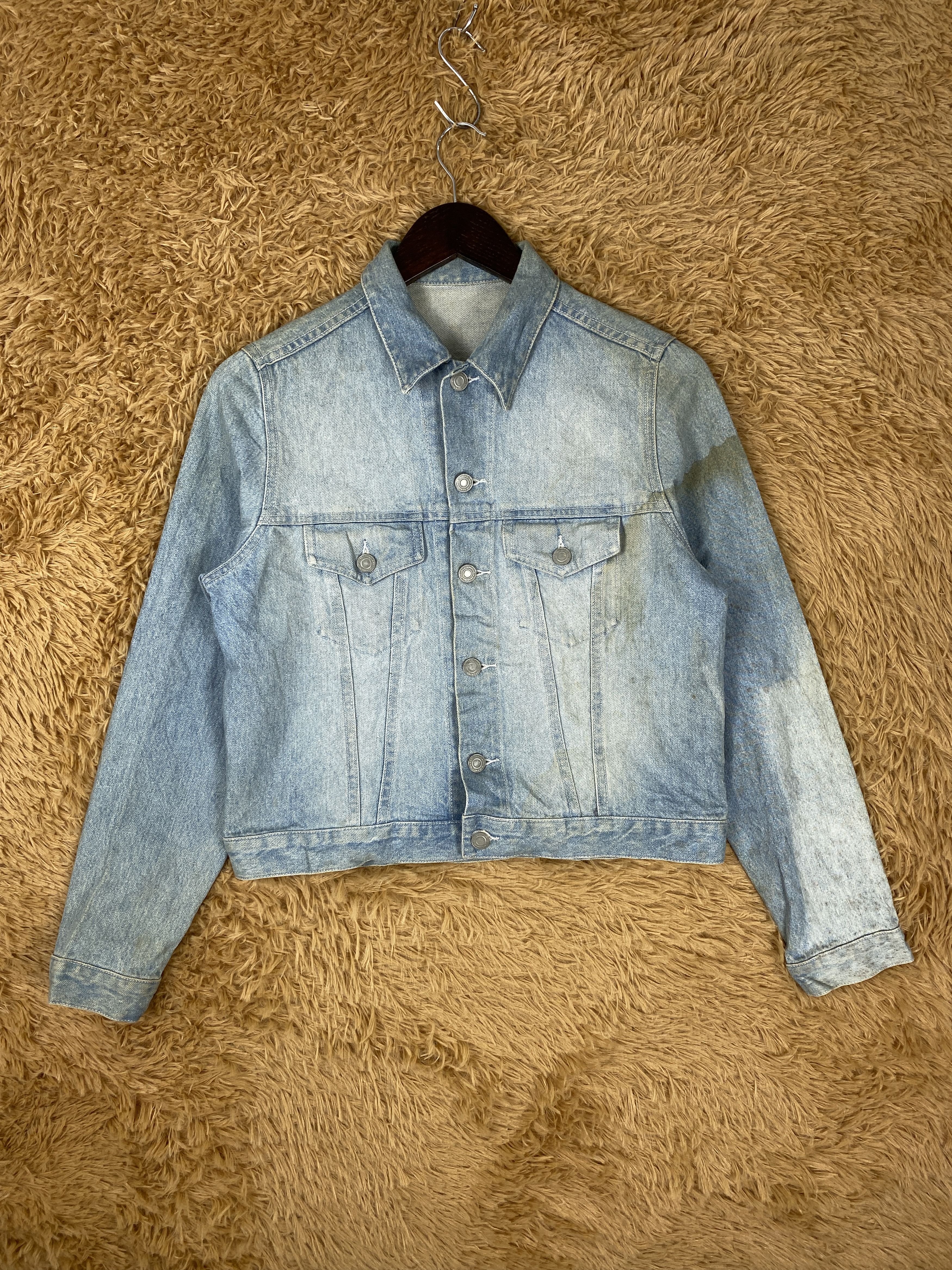 Uniqlo Vintage Uniqlo Button Denim Jacket J2138 Size S / US 4 / IT 40 - 1 Thumbnail