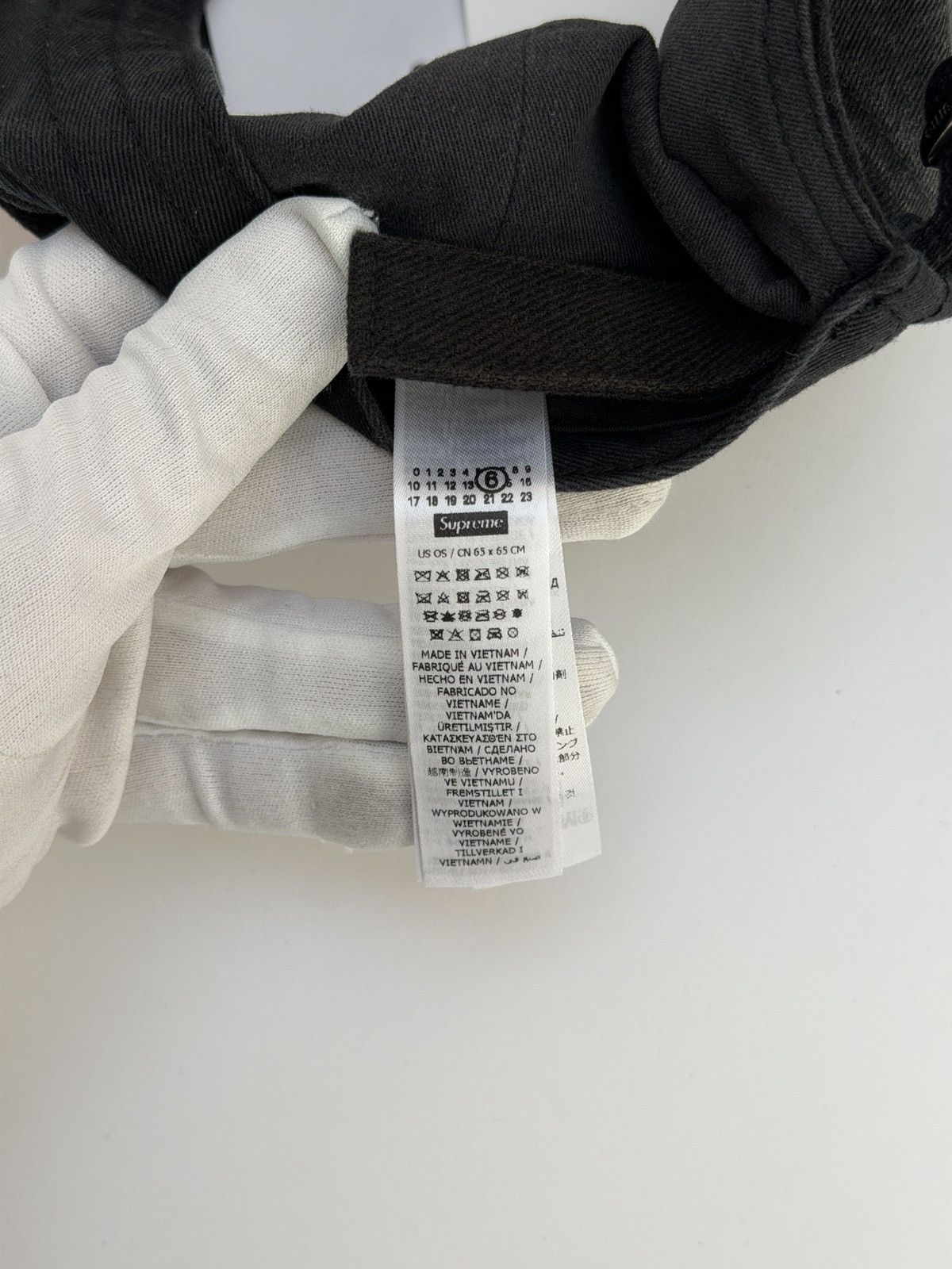 Maison Margiela × Supreme Supreme x Maison Martin Margiela MM6 Adjustable Strap Hat Size ONE SIZE - 10 Thumbnail