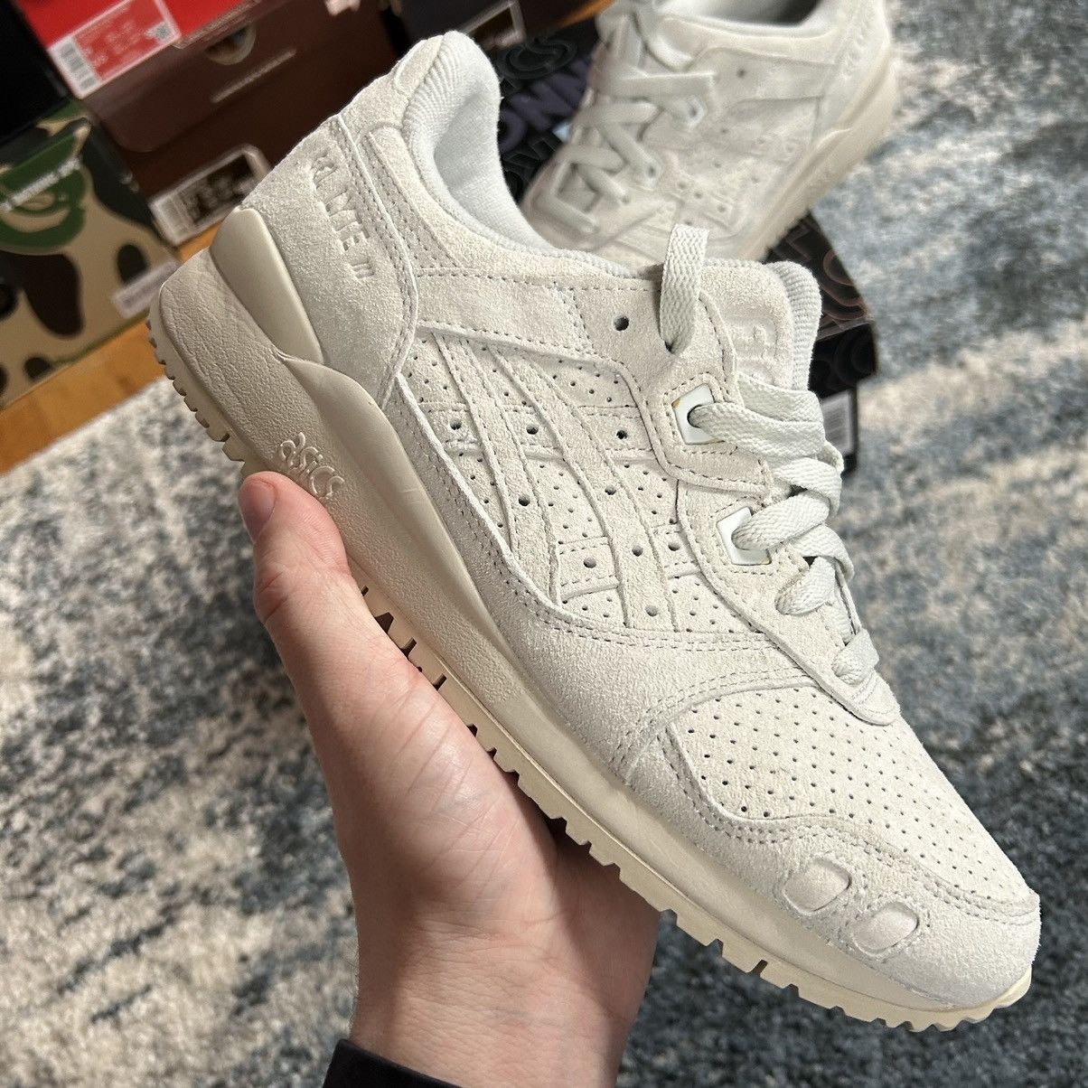Asics × Kith × Ronnie Fieg 1201A224-402 FW20 KXTH GEL LYTE iii “THE PALETTE” CHALK Size US 8.5 / IT 38.5 - 4 Thumbnail