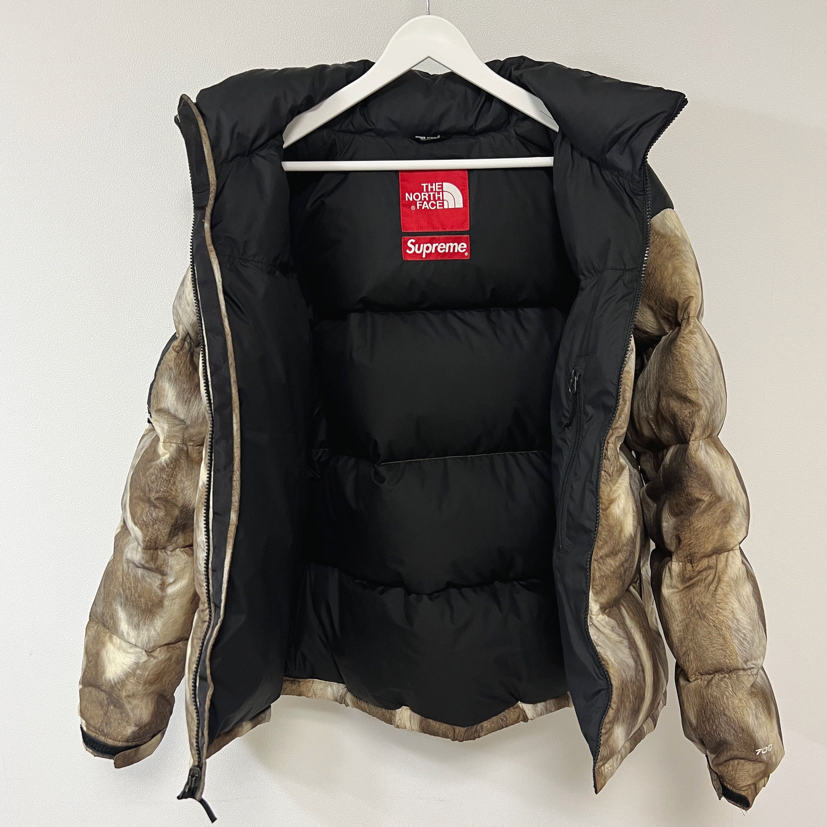 Supreme × The North Face Supreme The North Face 13FW Fur Print Nuptse Jacket Size US XL / EU 56 / 4 - 3 Thumbnail