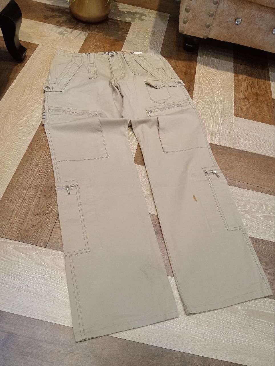 Burberry BURBERRY BLACK LABEL CARGO PANTS Size 31" - 3 Thumbnail