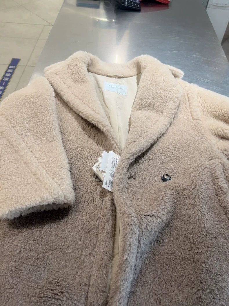 Max Mara Max Mara Solid color gradient double-breasted coat Size S / US 4 / IT 40 - 5 Thumbnail