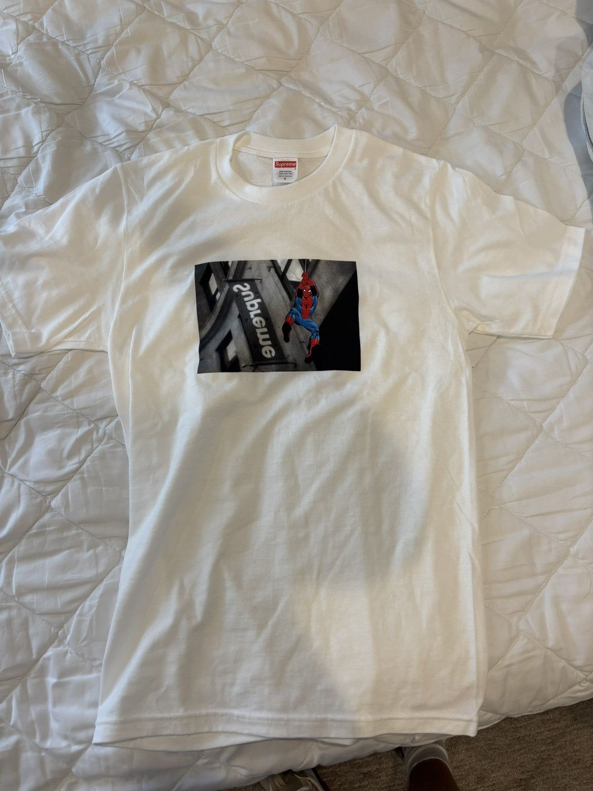 Supreme Supreme Spider-Man Tee Size US S / EU 44-46 / 1 - 1 Thumbnail