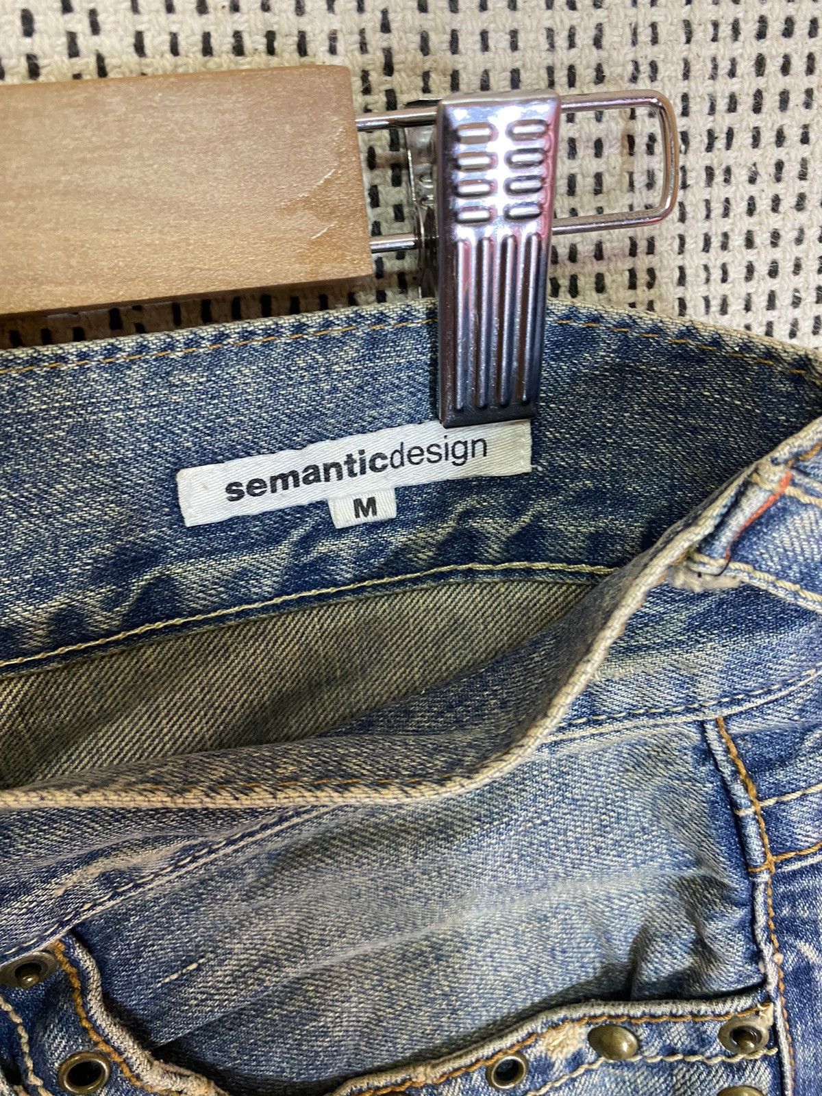 If Six Was Nine × Seditionaries × semanticdesign ‼️SEMANTIC DESIGN FLARED DENIM destroy‼️ Size US 31 - 4 Thumbnail