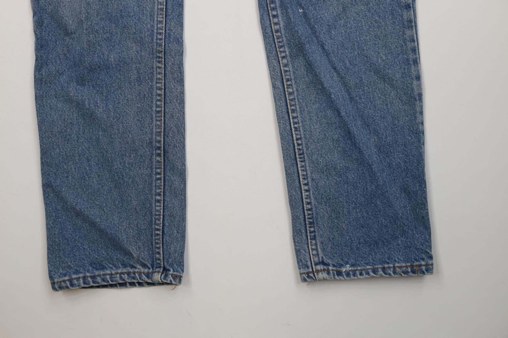 Levi's Vintage 80s Levis 505 Orange Tab Regular Straight Leg Jeans Size US 30 / EU 46 - 4 Thumbnail