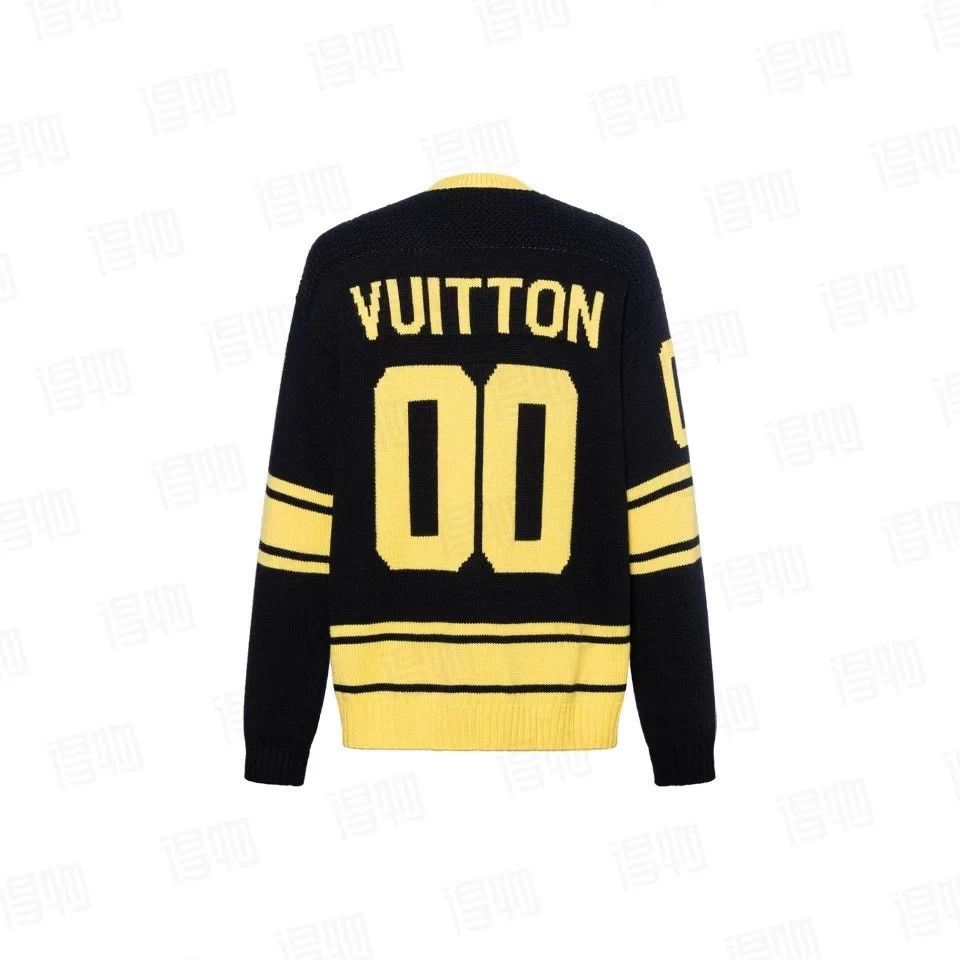 Louis Vuitton LV color blocked logo print M sweater Size US M / EU 48-50 / 2 - 8 Thumbnail