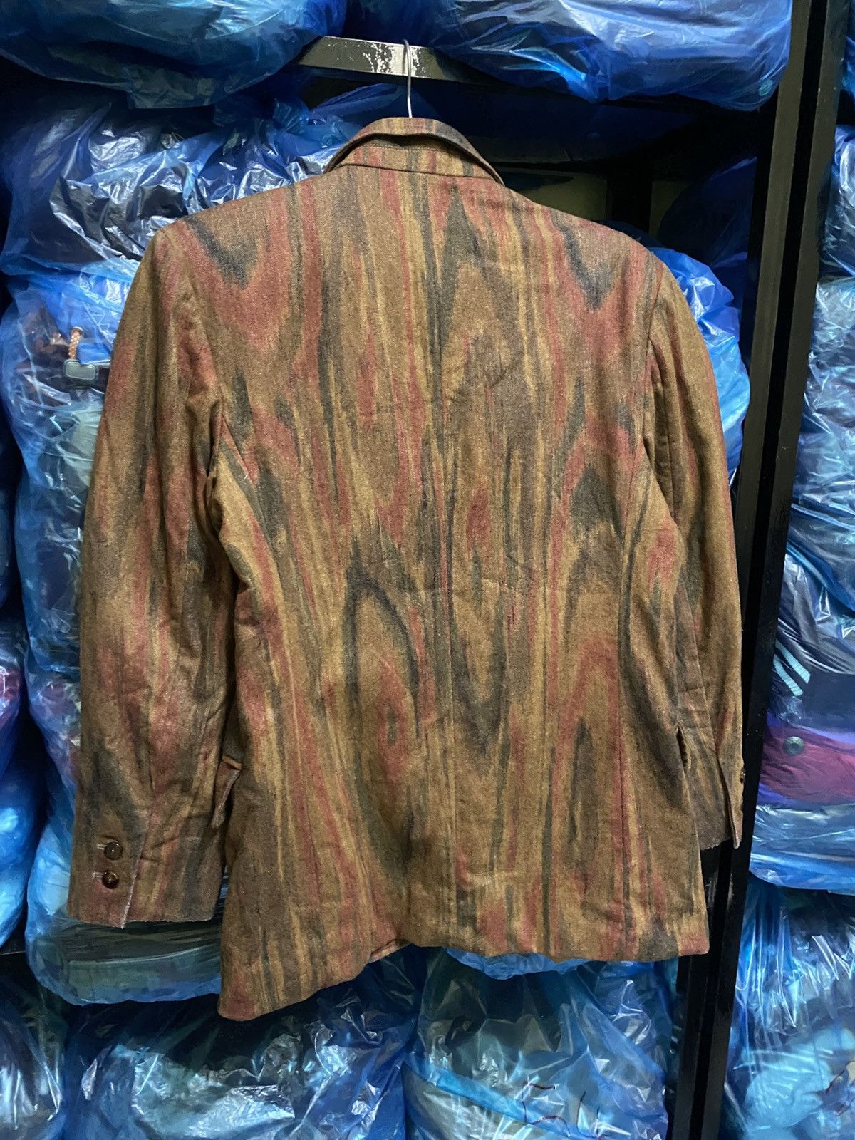 Enrico Coveri Vintage Enrico Coveri Boutique Striped Wool Blazer Italy 80s Size US M / EU 48-50 / 2 - 16 Thumbnail