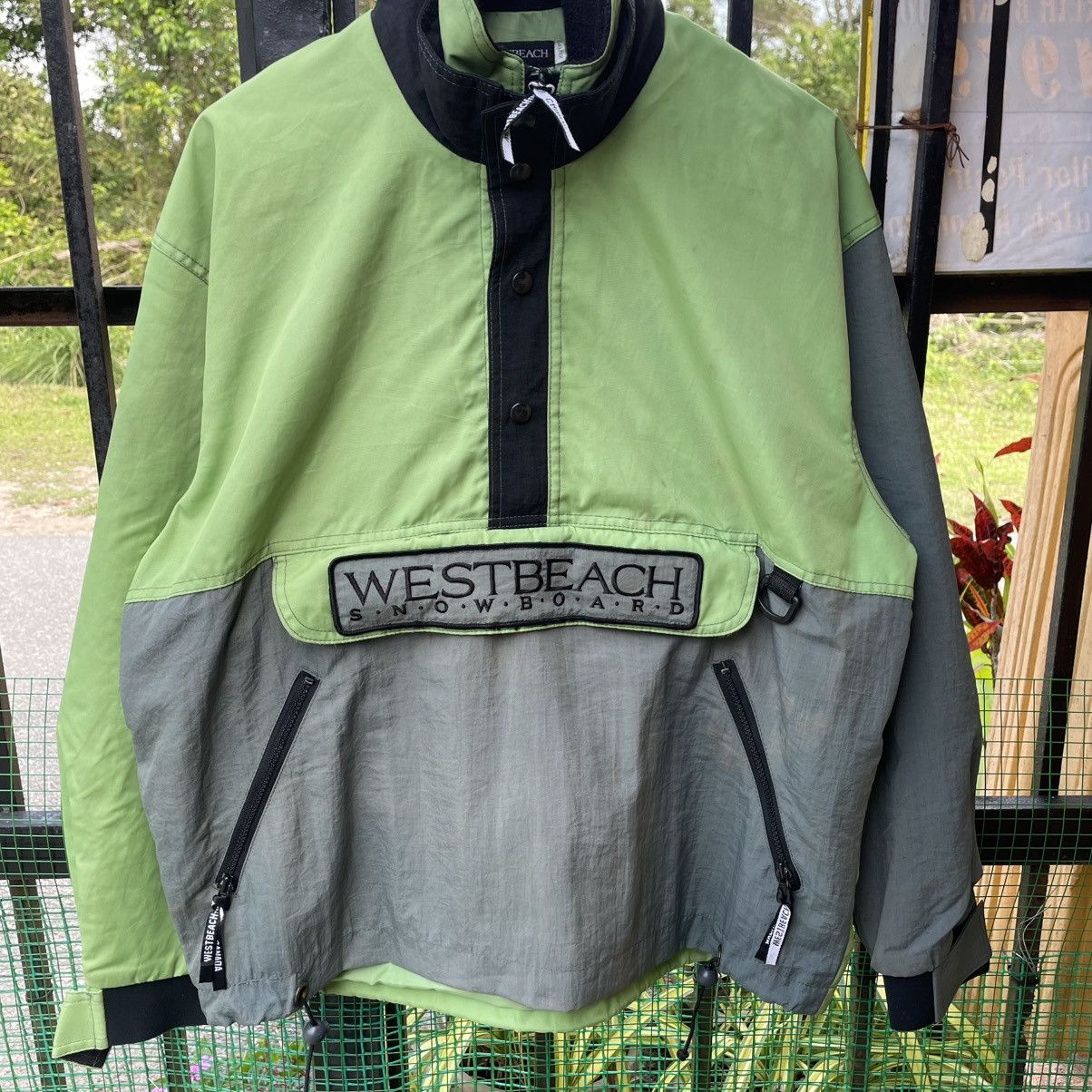 Weatherproof 🔥Westbeach Snowboard Half Zipper Outdoor Light Jacket Size US L / EU 52-54 / 3 - 6 Thumbnail