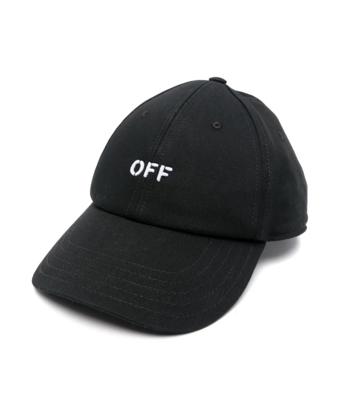 Off-White Off-White Off Stamp Drill Baseball Cap | Black Size ONE SIZE - 2 Thumbnail