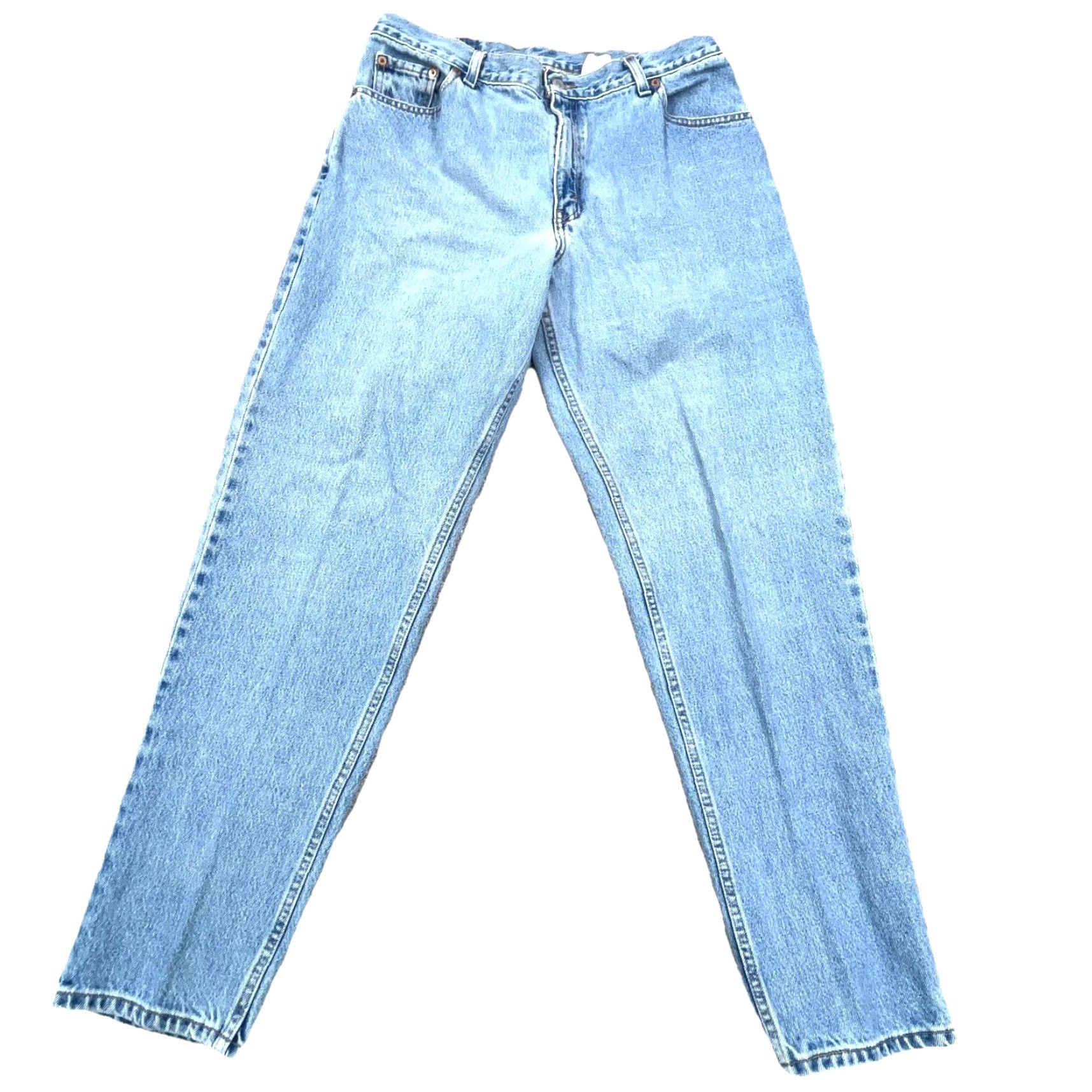 Levi's VINTAGE Levi's 550 Jeans Women 5-Pocket Design Relaxed Tapered Fit 31x30 Blue 80s 90s USA Mens Womens Girls Boys 731 Size 36" / US 14 / IT 50 - 2 Thumbnail