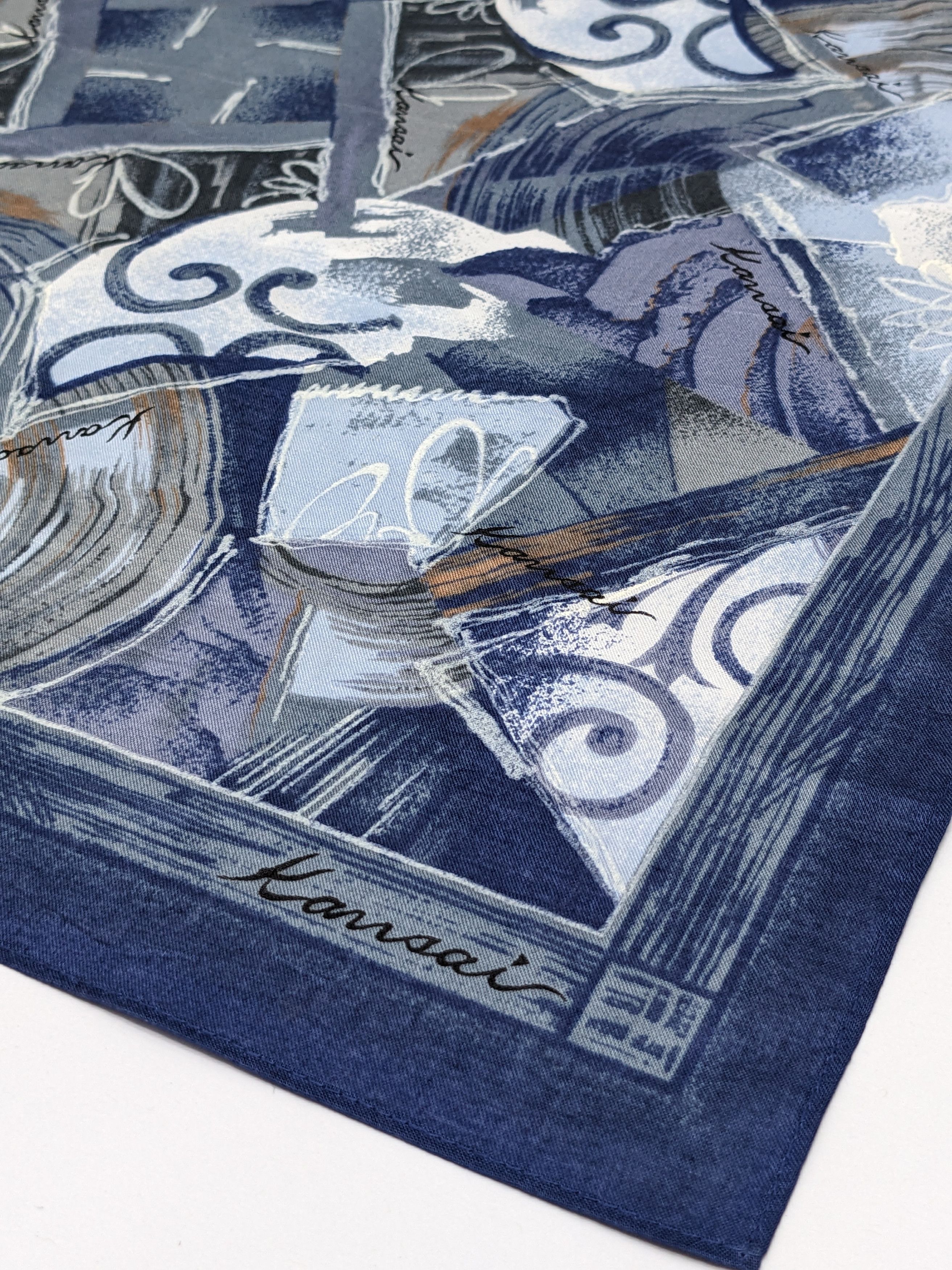 Kansai Yamamoto Kansai Yamamoto Handkerchief Abstract Graphic Size ONE SIZE - 2 Thumbnail
