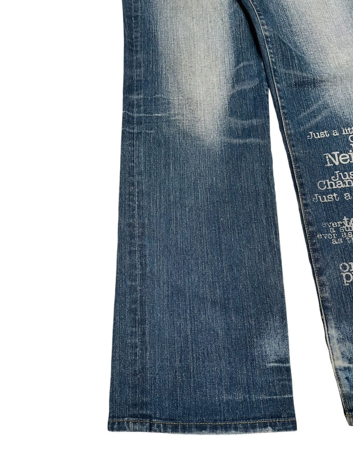 If Six Was Nine × Japanese Brand Rare Design Vintage Japanese Brand Original Jeans 1990s Size US 31 - 5 Thumbnail