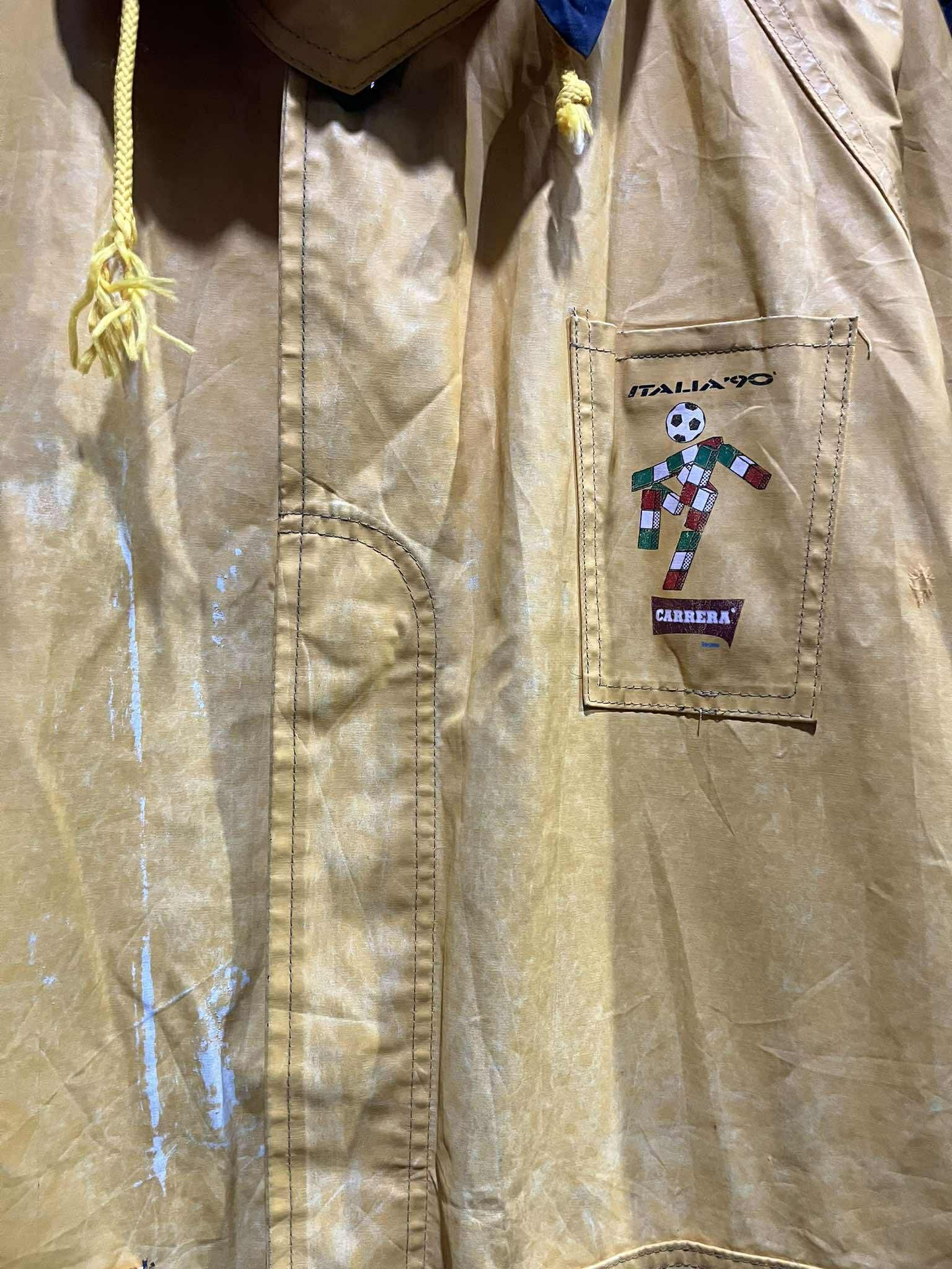 Carrera Carrera World Cup Italia '90 Football Raincoat Size US XL / EU 56 / 4 - 3 Thumbnail