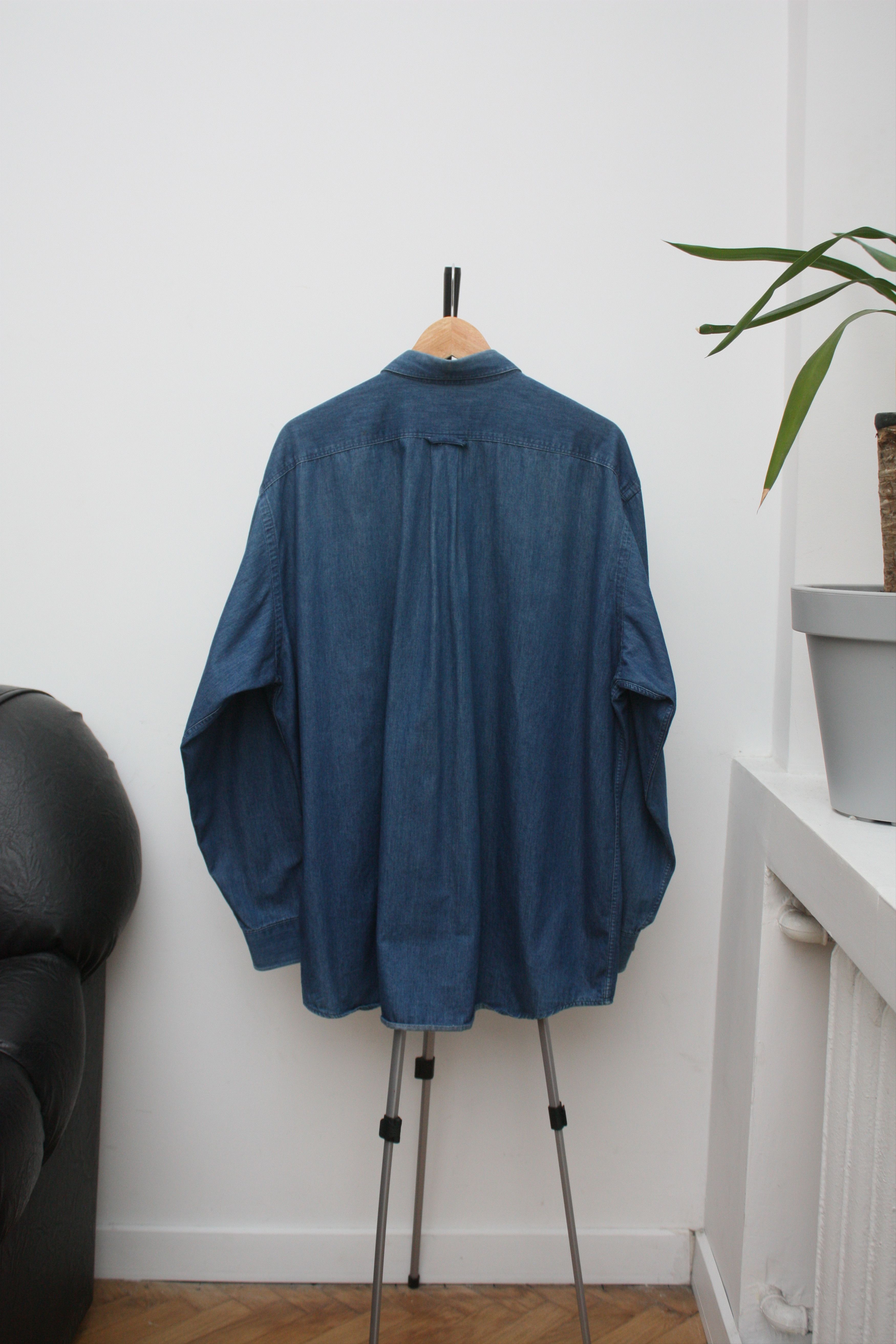 Lacoste Lacoste Vintage Denim Blue Shirt Men's 43 Size US XL / EU 56 / 4 - 3 Thumbnail