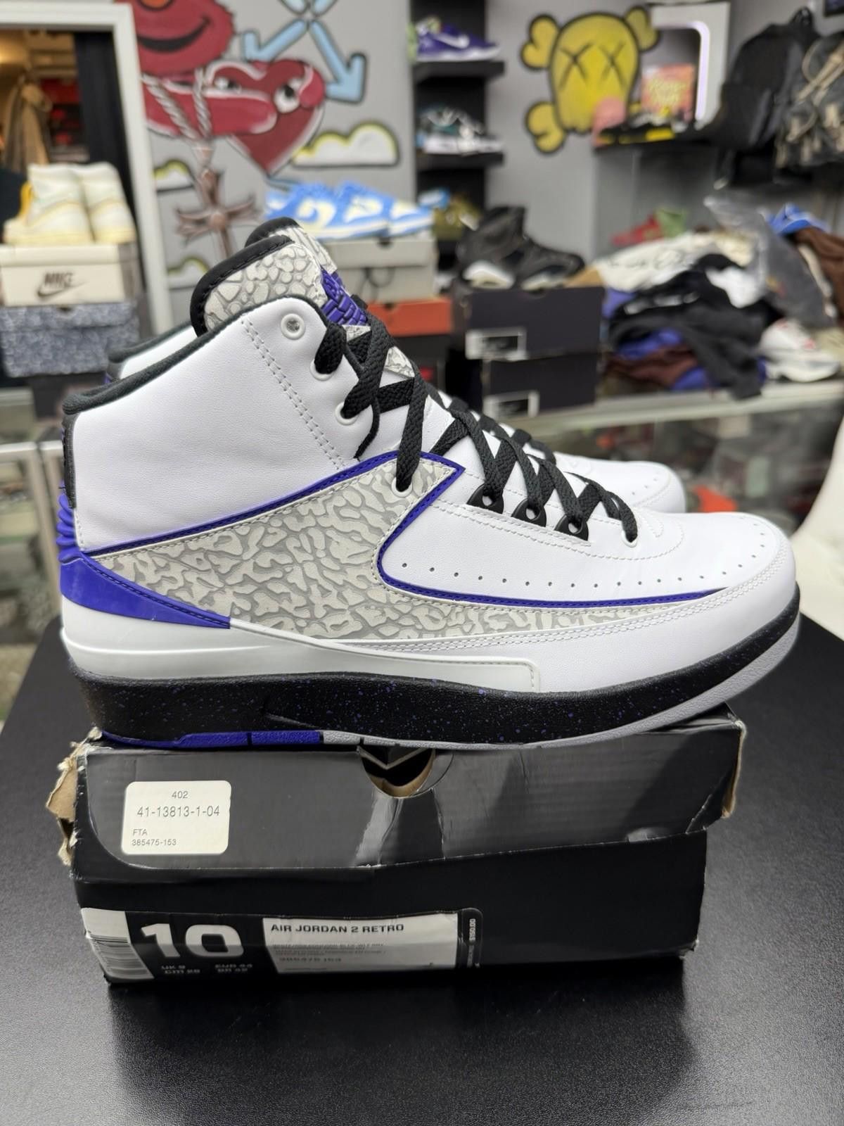 Jordan Brand Jordan 2 Retro Dark Concord (385475-153) Authentic Brand New Size US 10 / EU 43 - 12 Thumbnail