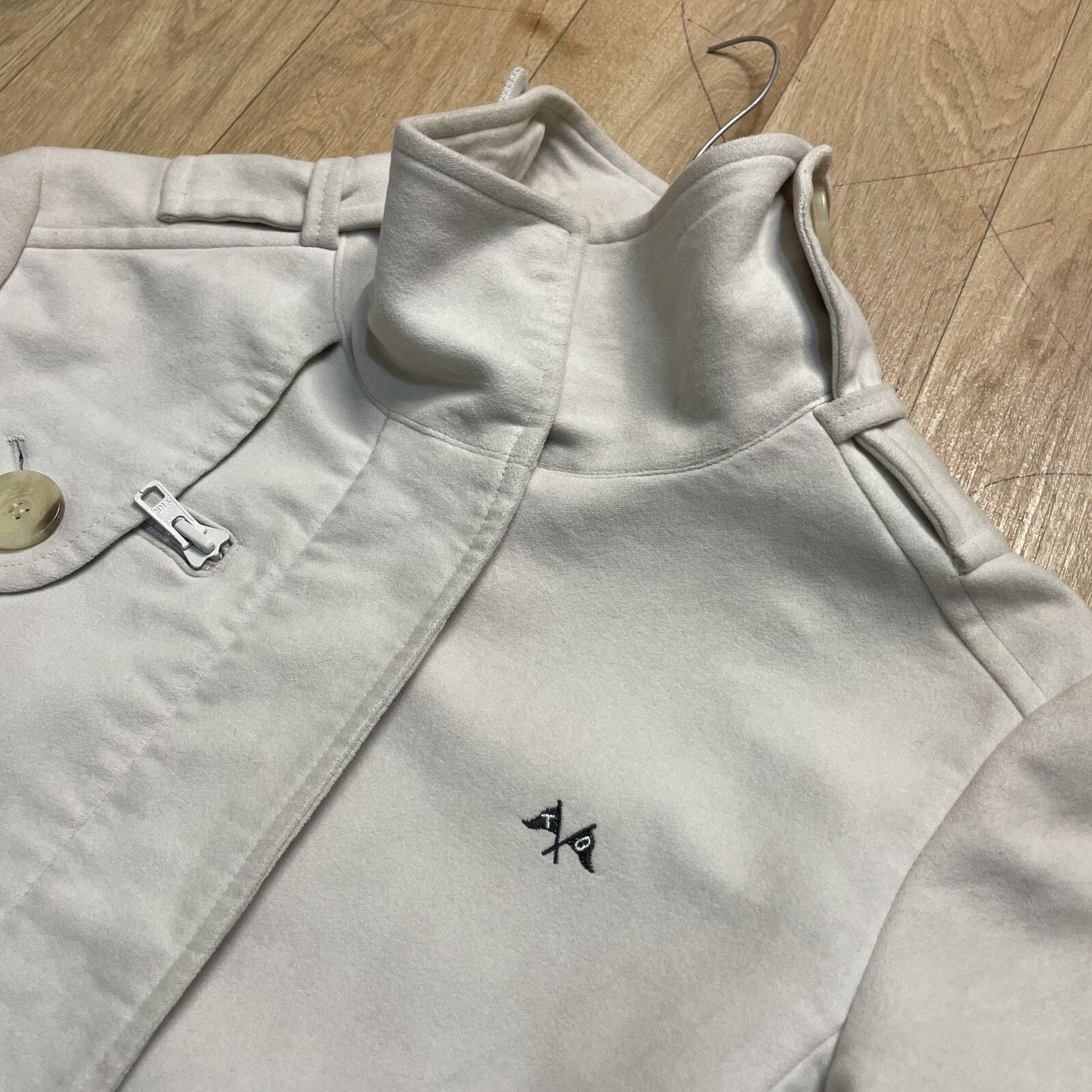 Burberry vintage THOMAS BURBERRY coat winter cotton velour women's Size XS / US 0-2 / IT 36-38 - 4 Thumbnail