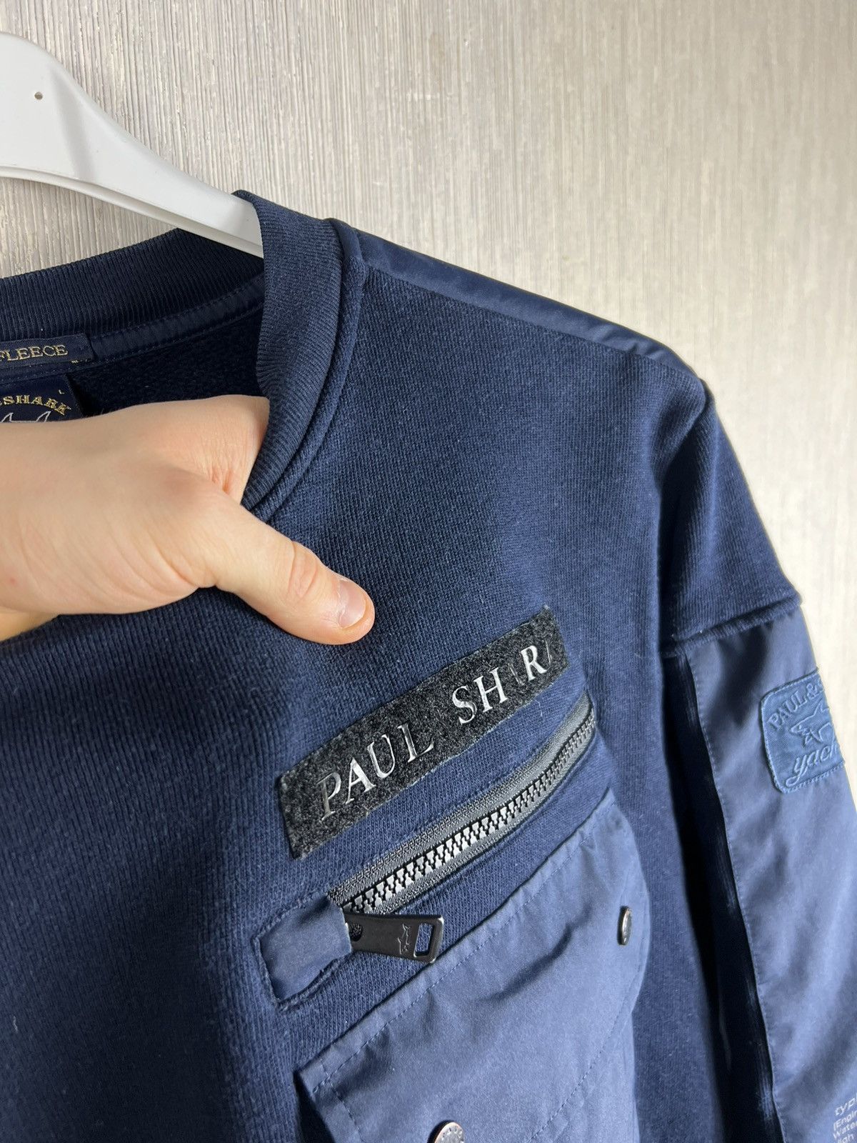 Paul & Shark Paul & Shark winter fleece typhoon 20000 navy sweatshirt Size US L / EU 52-54 / 3 - 18 Thumbnail