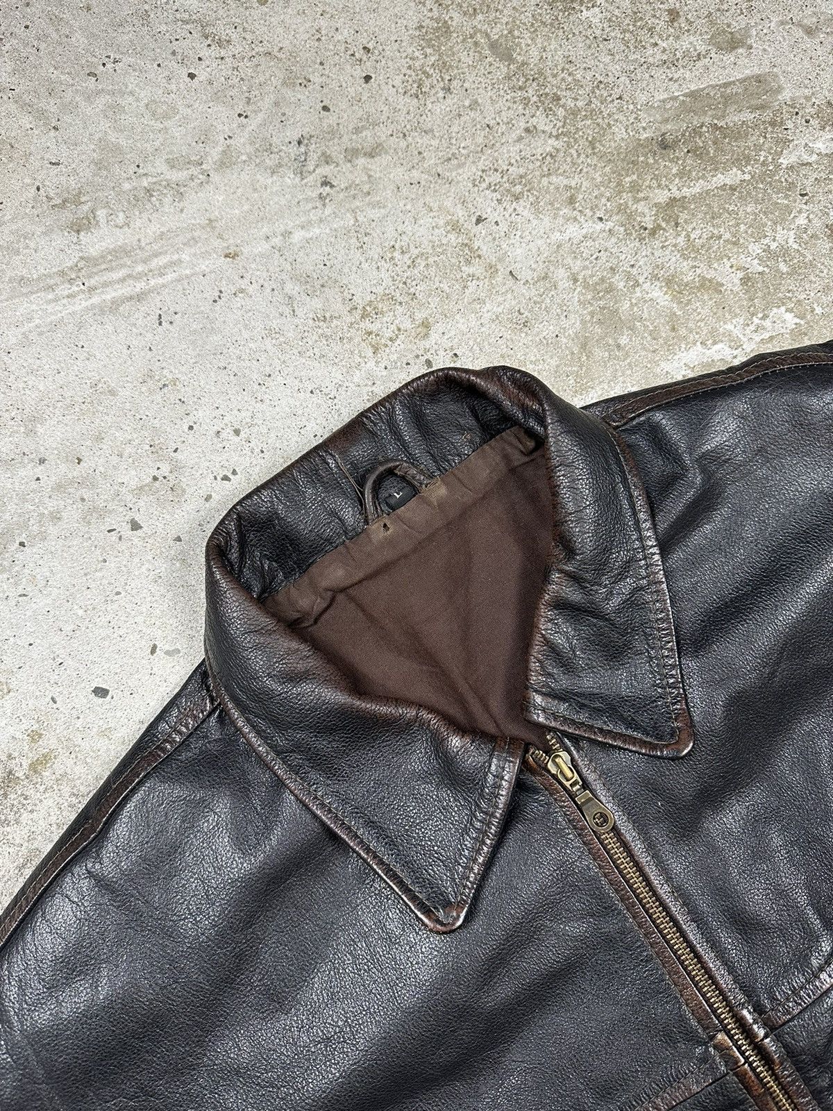 Genuine Leather × Vintage ‼️ Vintage 90s Black Leather Jacket Moto Biker Size US XL / EU 56 / 4 - 8 Thumbnail