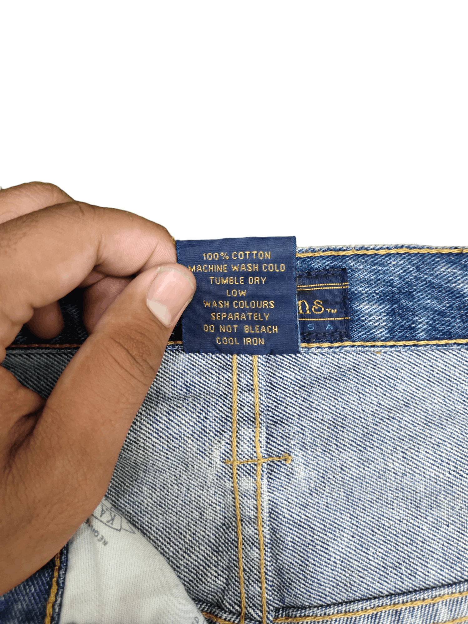 Karl Kani Jnco Style Baggy Jeans Karl Kani Carpenter Denim Wide Leg Size US 38 / EU 54 - 17 Thumbnail