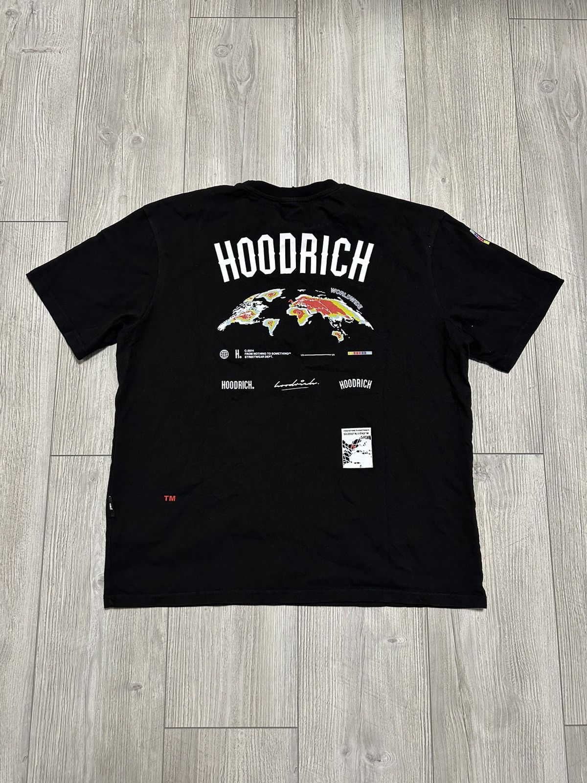 Trapstar London Hoodrich OG Import TShirt Map y2k Grailed