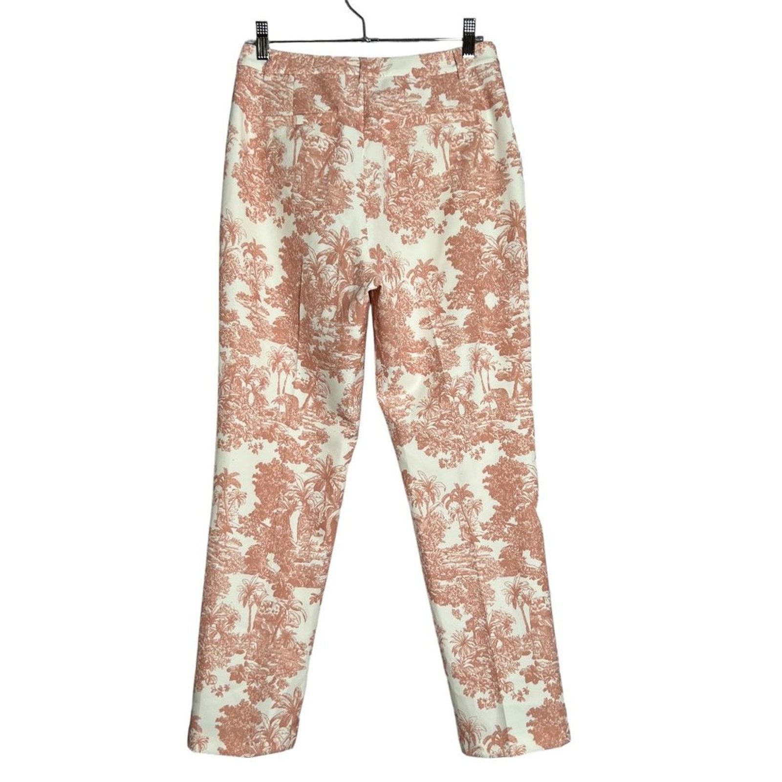 L'AGENCE L'Agence Ludivine Rose Floral Trouser Size 4 Cropped Size 27" / US 4 / IT 40 - 2 Thumbnail