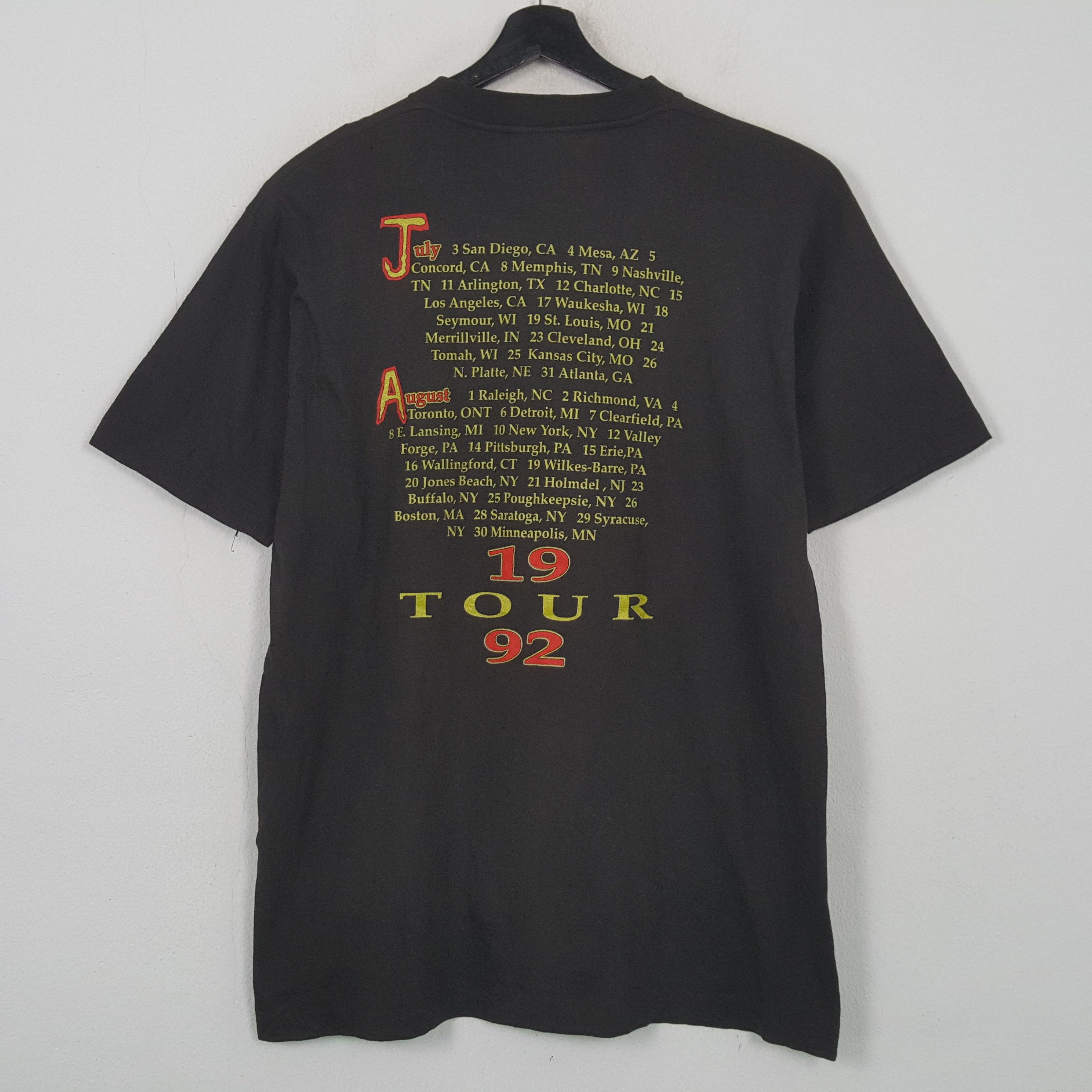 Vintage Richard Marx Rush Street World Tour Vintage Tshirt RR7 Size US L / EU 52-54 / 3 - 3 Thumbnail