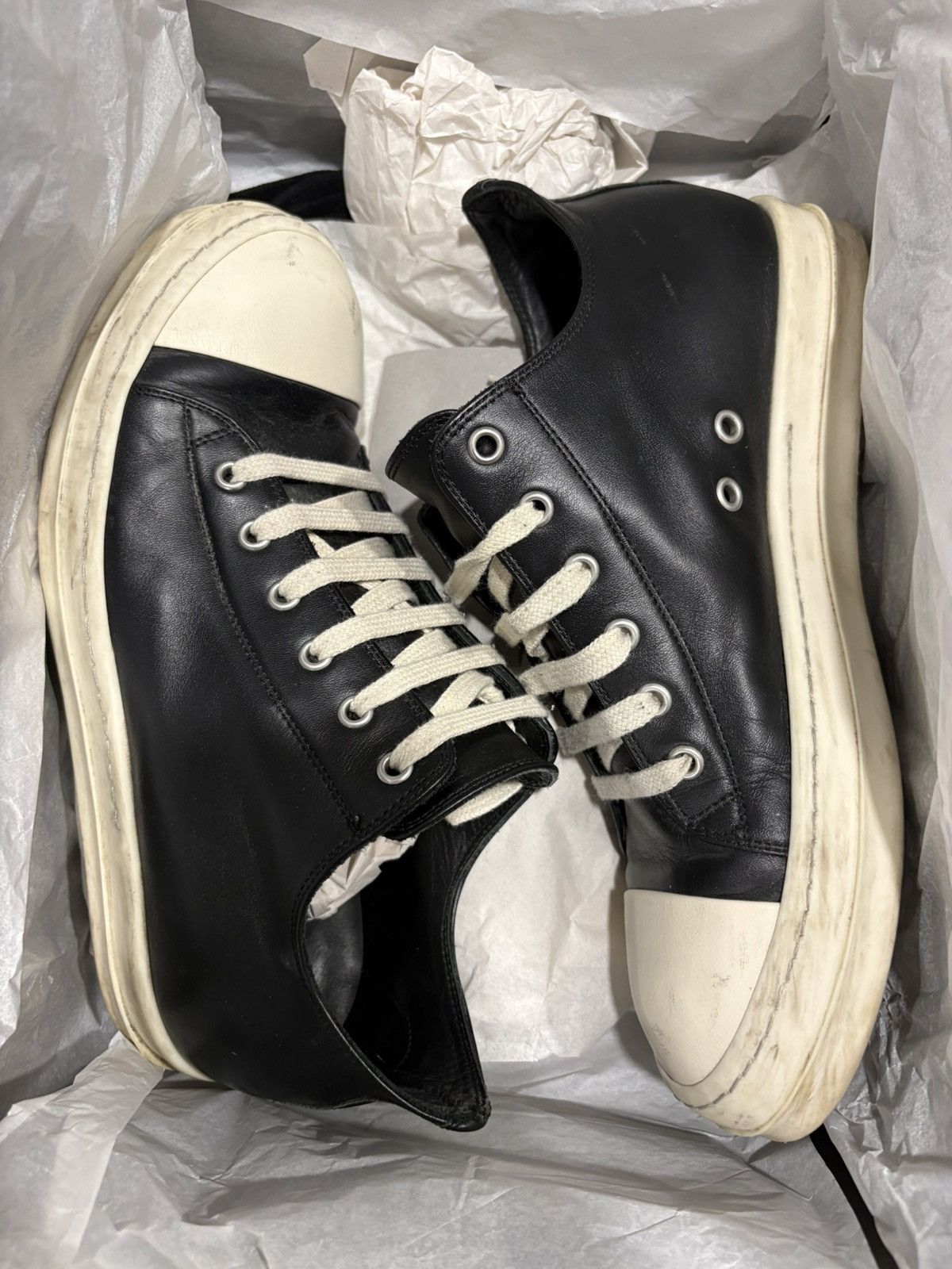 Rick Owens Rick Owens Ramones mainline CIB SIZE 40 Size US 9 / EU 42 - 7 Thumbnail