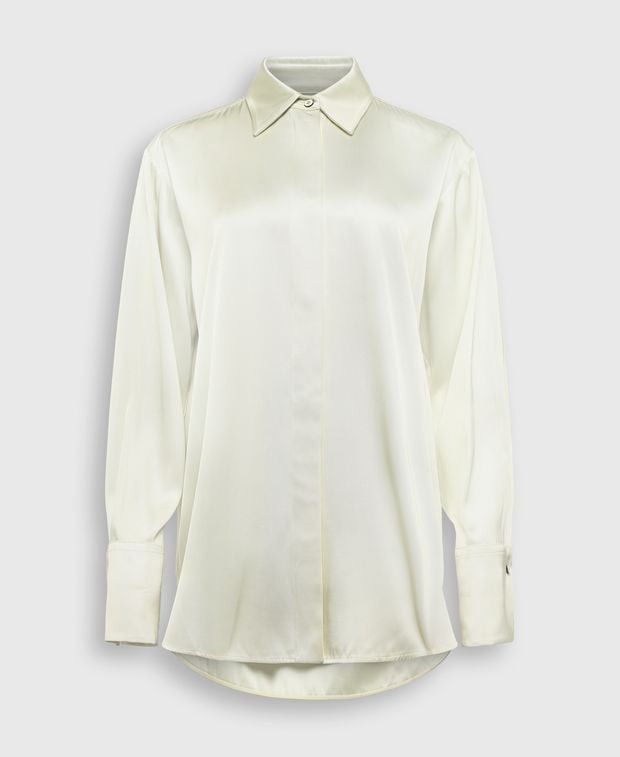 Jil Sander Silk-blend blouse Size S / US 4 / IT 40 - 1 Thumbnail