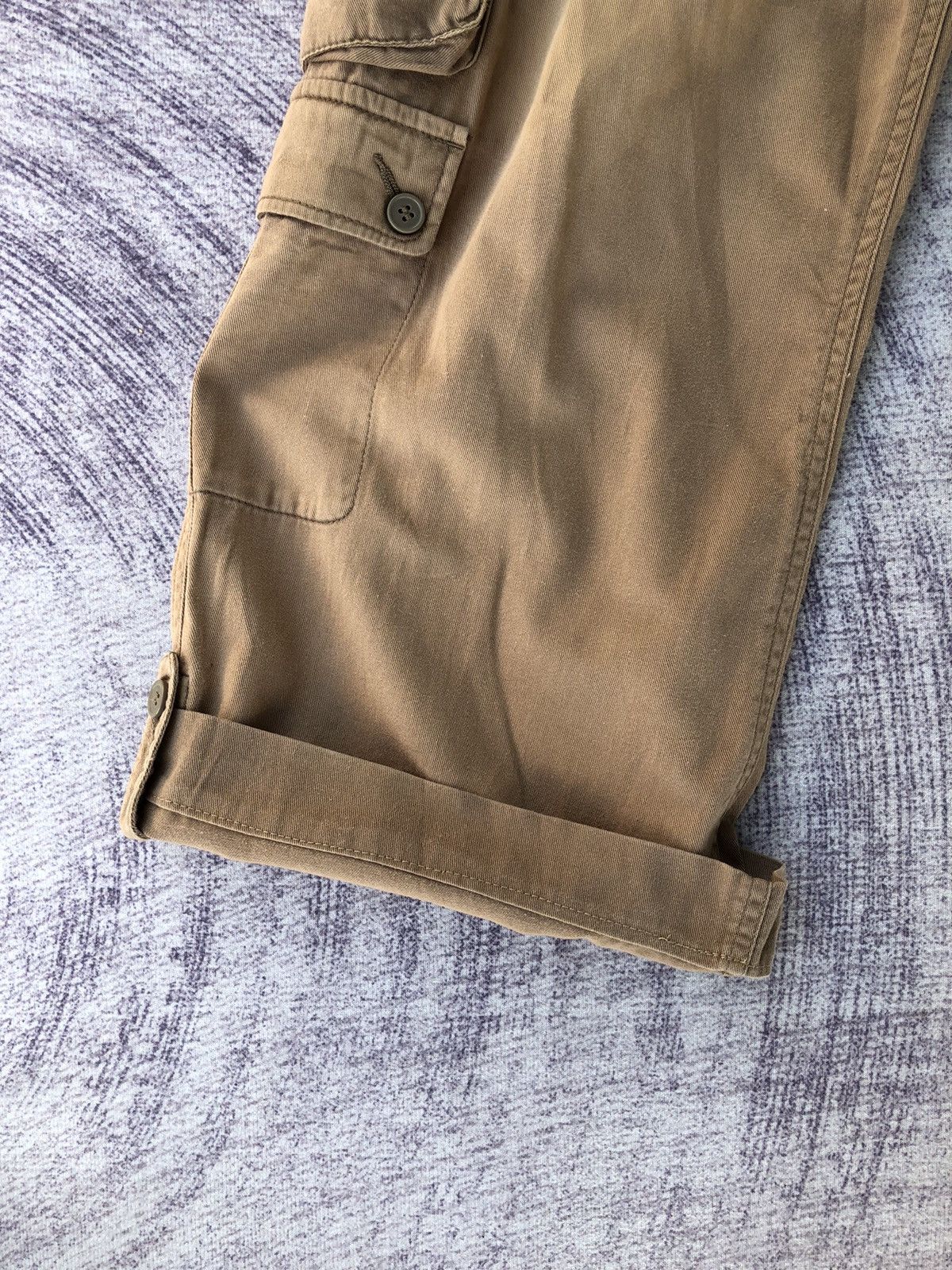 Japanese Brand Faded Cargo Baggie Lindstorm Multipocket Tactical Size US 29 - 18 Thumbnail