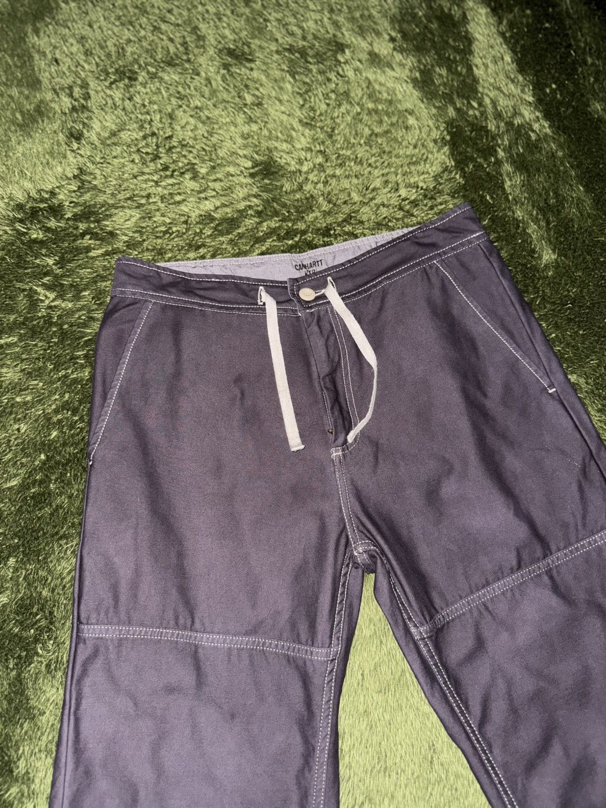 Carhartt Wip [S] Carhartt WIP Marshall Hand-Dyed Cotton Jogger Pants Size US 32 / EU 48 - 5 Thumbnail