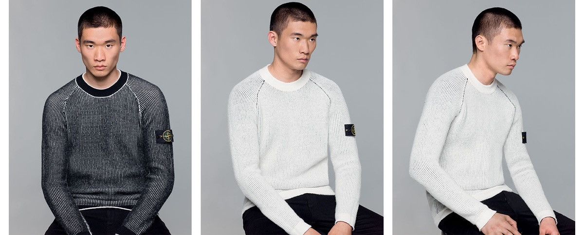 Stone Island Stone Island Sweater Reversible Jumper Knit Wool Stripped Size US XS / EU 42 / 0 - 5 Thumbnail