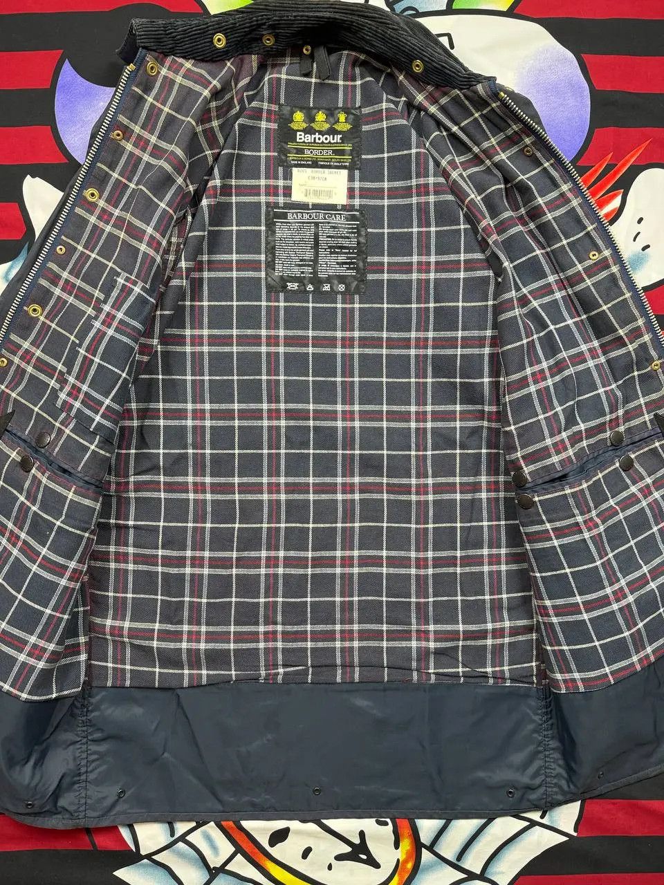 Barbour Barbour Border Wax 00s raincoat jacket A205 Size C38 Size US S / EU 44-46 / 1 - 4 Thumbnail