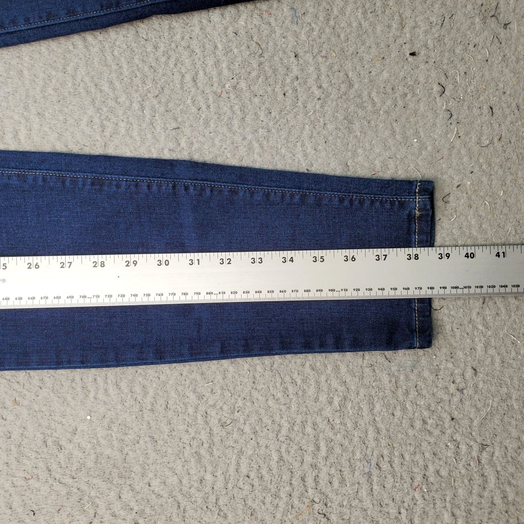 Vintage Seven7 Skinny Jeans Womens 8 Blue Denim Stretch High Rise Medium Wash Jeans Womens 8 Blue Denim Skinny Stretch High Rise Size 30" / US 8 / IT 44 - 3 Thumbnail