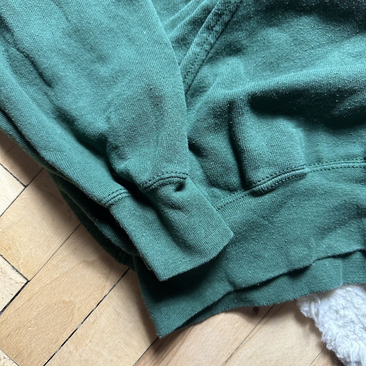 Vintage Vintage Y2K Green blank Hoodie Size US M / EU 48-50 / 2 - 4 Thumbnail