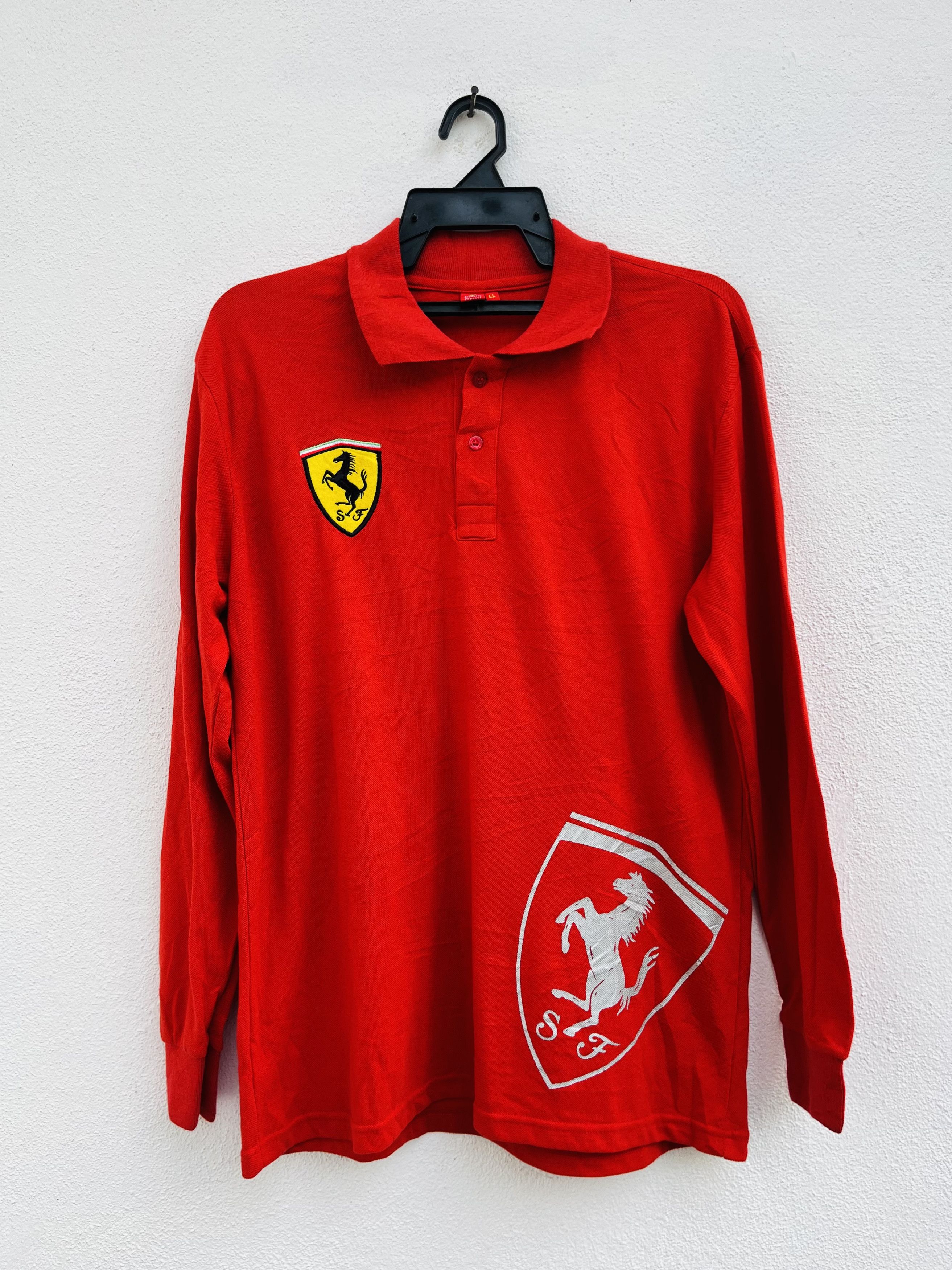 Japanese Brand × Vintage Vintage Ferrari Motorsport Streetwear Style Size US M / EU 48-50 / 2 - 1 Thumbnail
