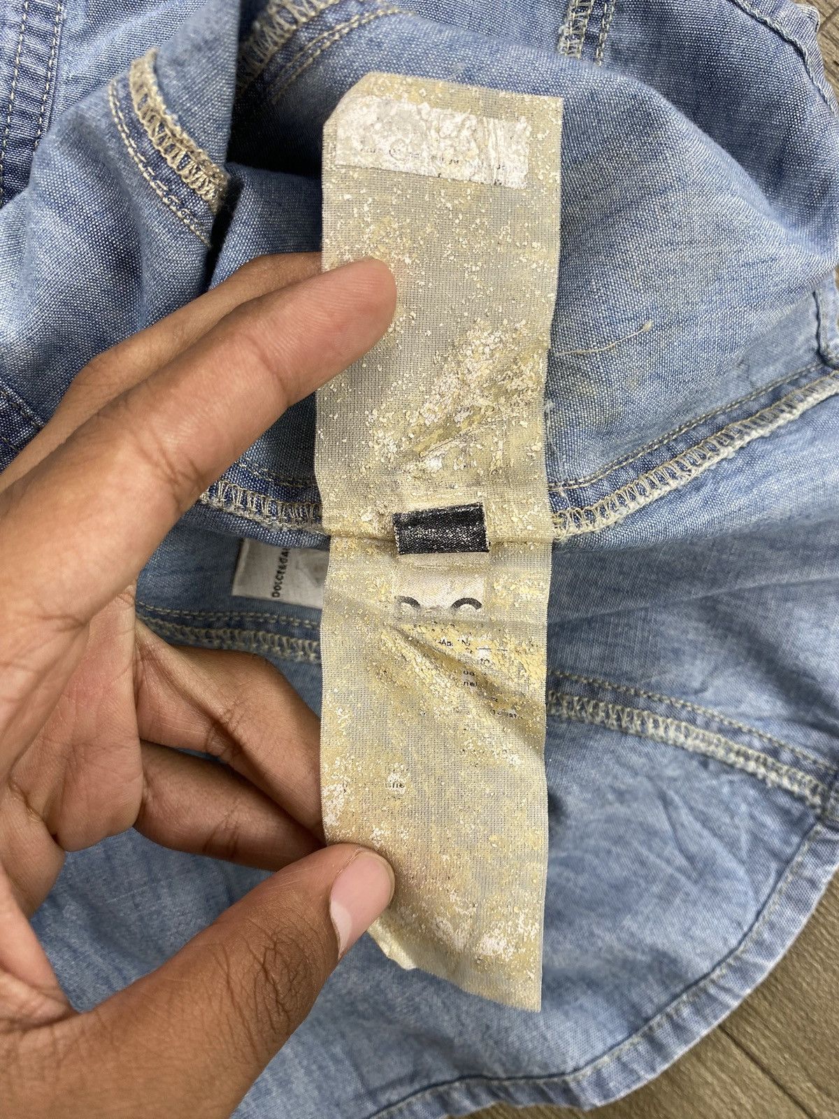 Dolce & Gabbana Luxury Dolce & Gabbana Denim Western Shirt Size XS / US 0-2 / IT 36-38 - 10 Thumbnail