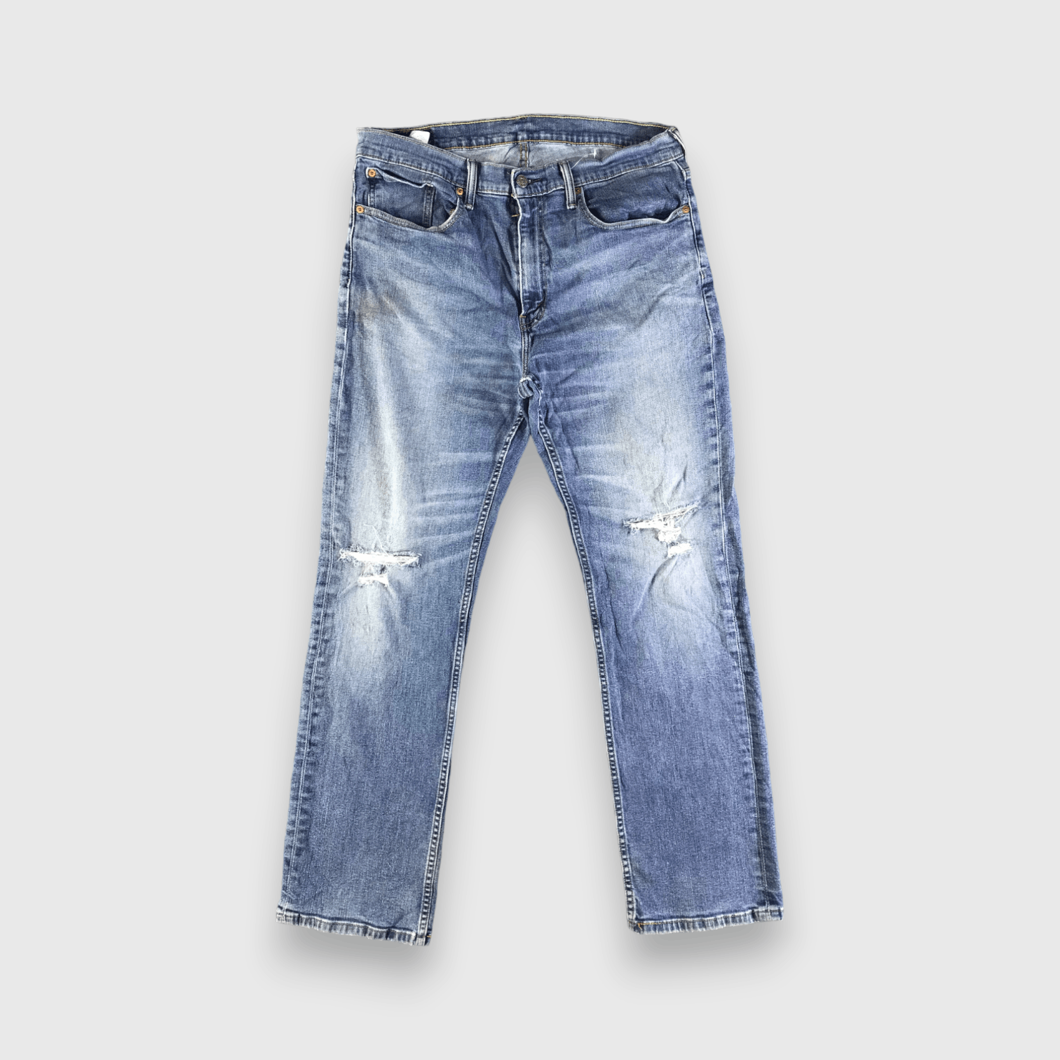 Levi's Vintage Blue Wash Levis 559 Jeans-J4327 Size US 35 - 1 Thumbnail