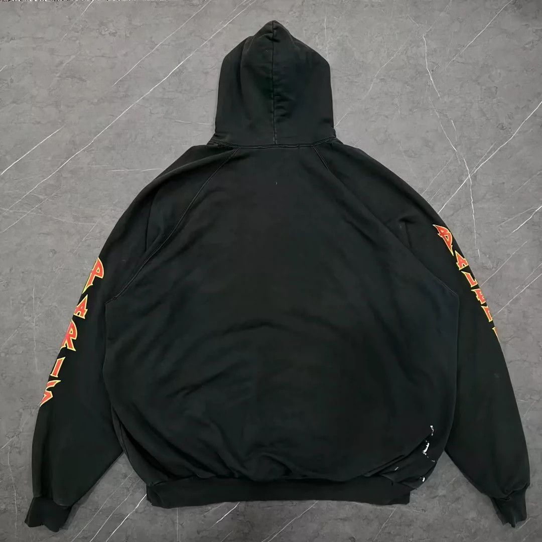 Other Balenciaga rock flame destruction vintage hoodie- Size US L / EU 52-54 / 3 - 2 Thumbnail