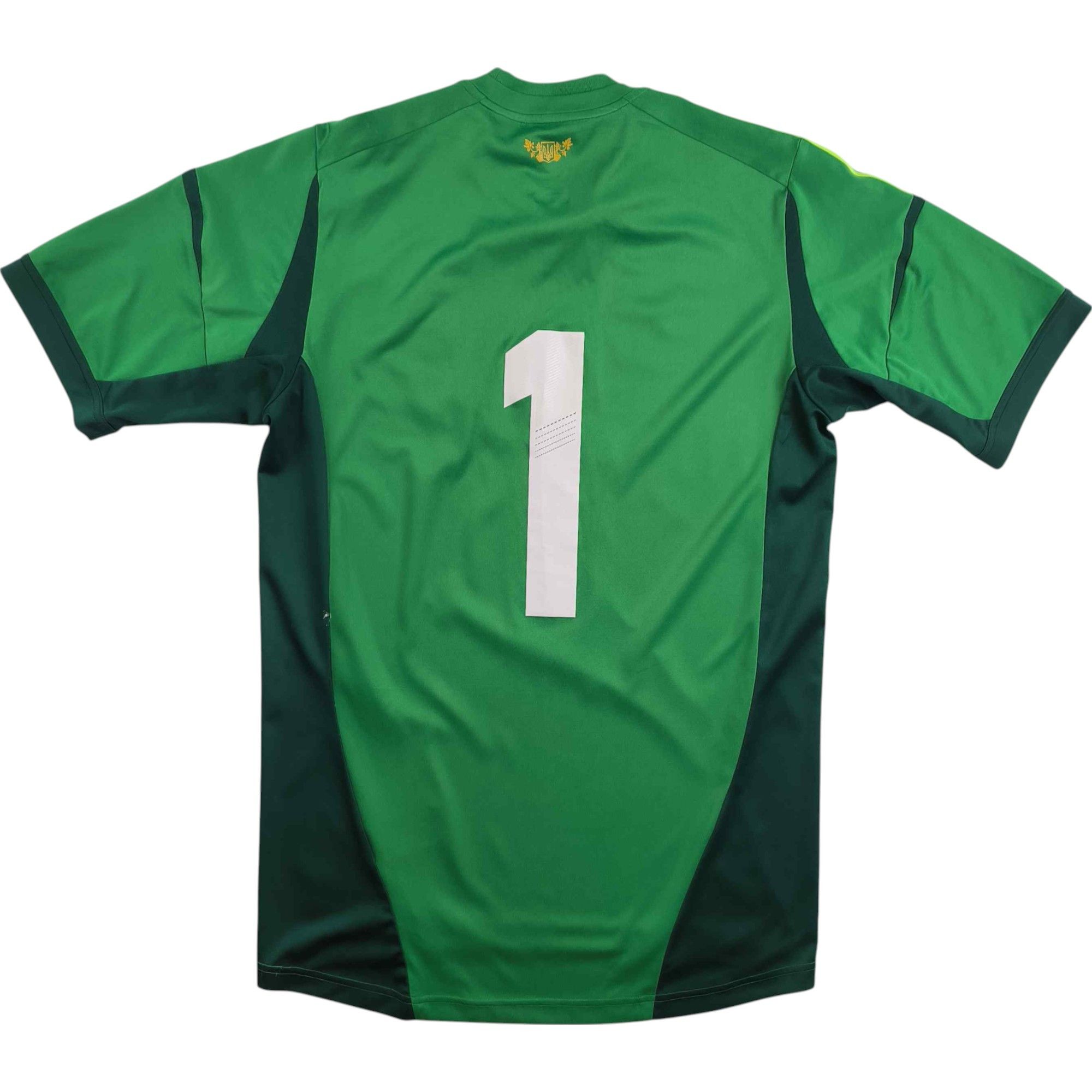 Adidas Ukraine 2011-13 Adidas GK#1 Formotion football jersey size L Size US L / EU 52-54 / 3 - 2 Thumbnail