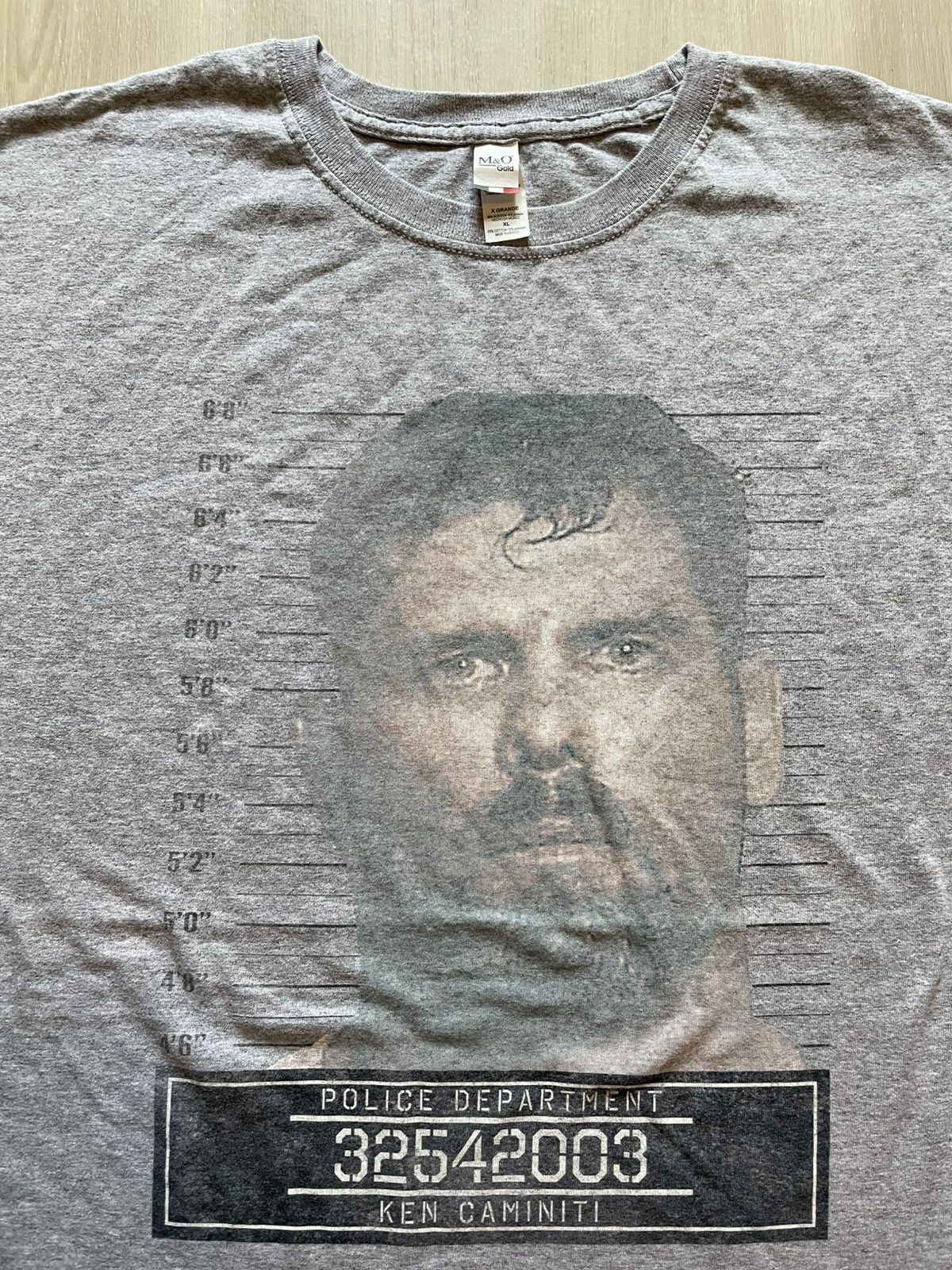 Hypebeast × Vintage Vintage Y2K Houston Astros Ken Caminiti Mugshot Tee Mens XL Size US XL / EU 56 / 4 - 1 Thumbnail