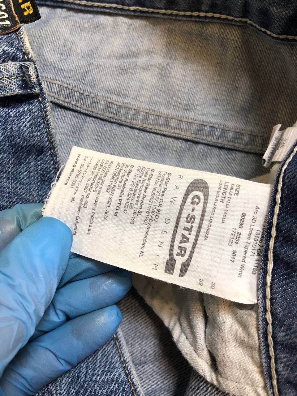 G-Star G star RAW tarred embro cargo jeans denim Size US 30 / EU 46 - 14 Thumbnail