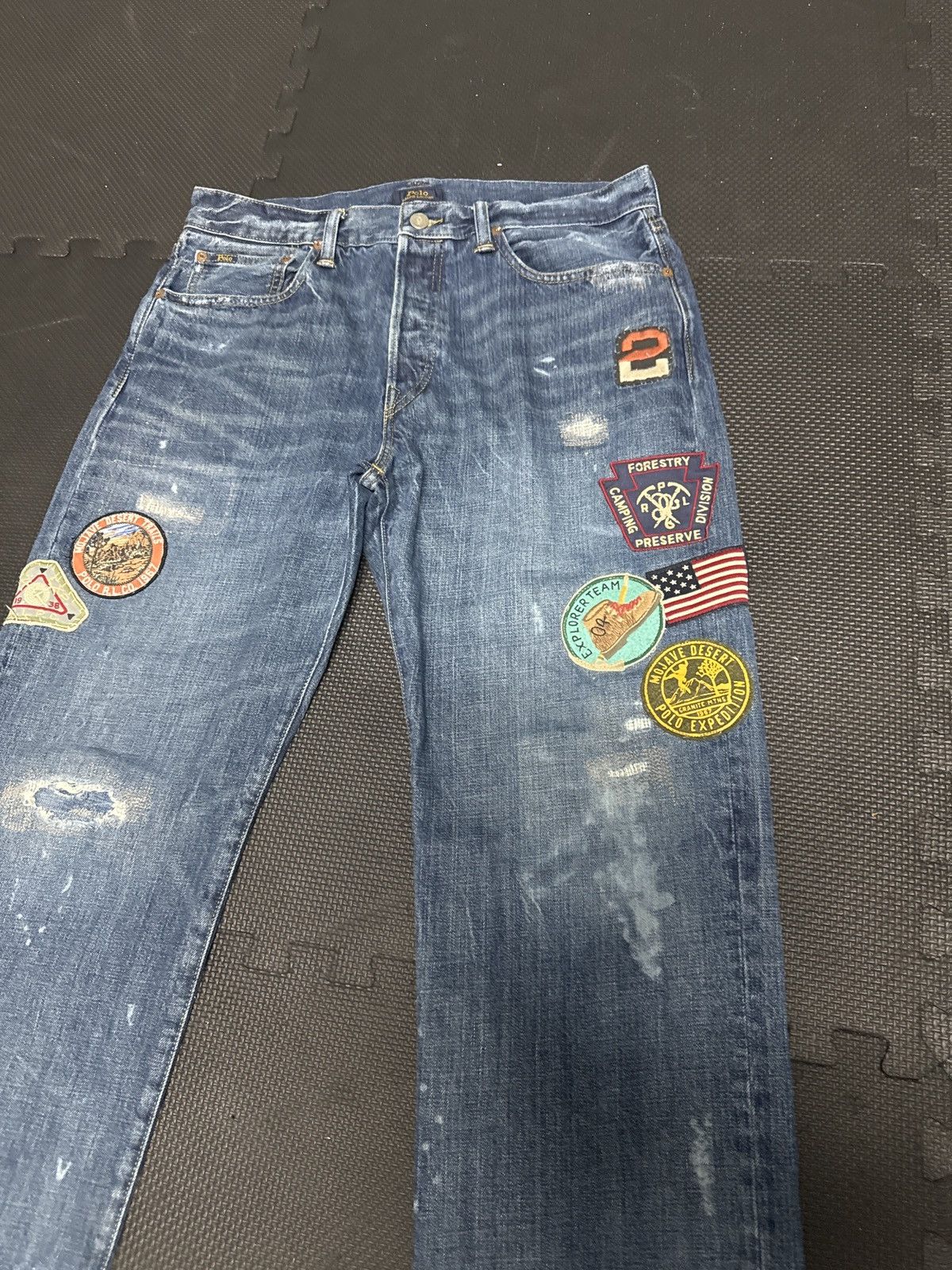 Polo Ralph Lauren Vintage Classic Graphic Jean Polo Ralph Lauren Size US 32 / EU 48 - 3 Thumbnail
