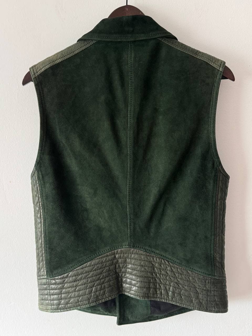 Yohji Yamamoto 🔥🔥 90s Vintage Yohji Yamamoto Suede Vest Size US M / EU 48-50 / 2 - 2 Thumbnail
