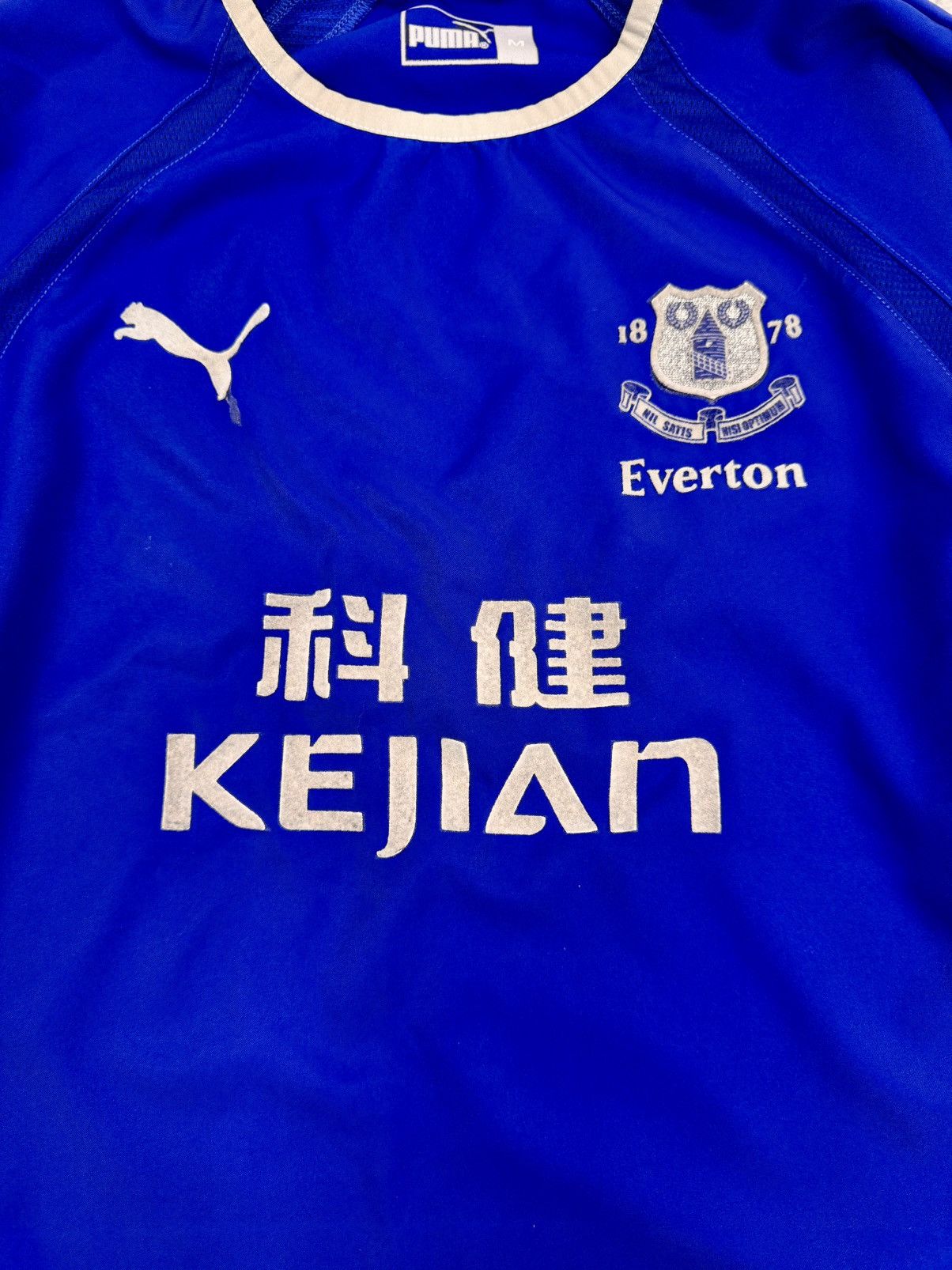 Puma Puma Everton FC 2003/2004 home Long Sleeve Shirt Blue Size M Size US M / EU 48-50 / 2 - 2 Thumbnail