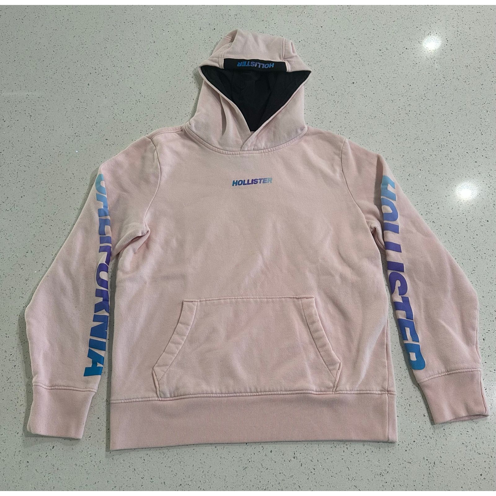 Hollister Pink Hollister Logo Sweatshirt Size Small Size S / US 4 / IT 40 - 1 Thumbnail