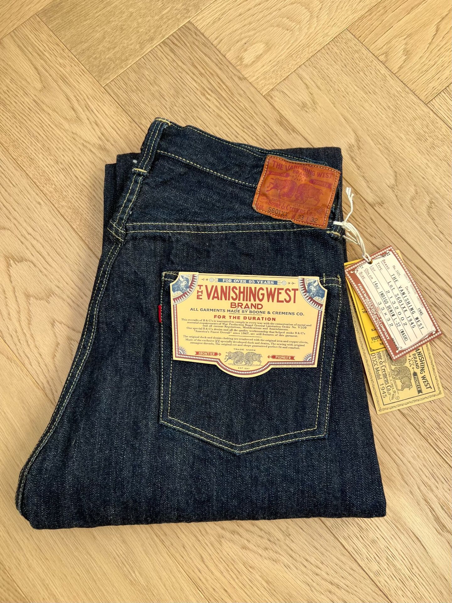 Freewheelers Freewheelers S601XX Battle Jeans Size US 33 - 1 Thumbnail