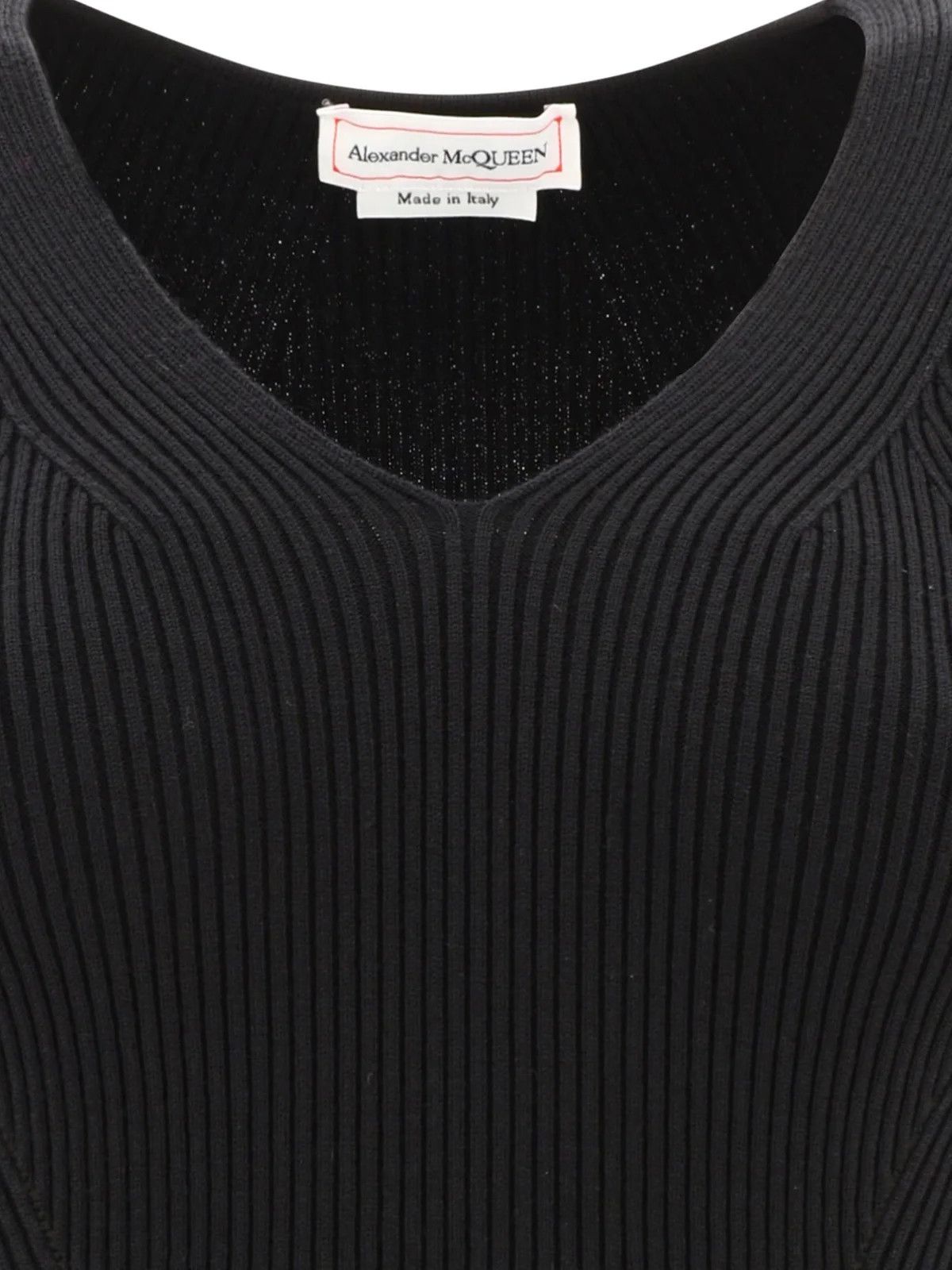 Alexander McQueen o1y0325 Sweater in Black Size S / US 4 / IT 40 - 4 Thumbnail