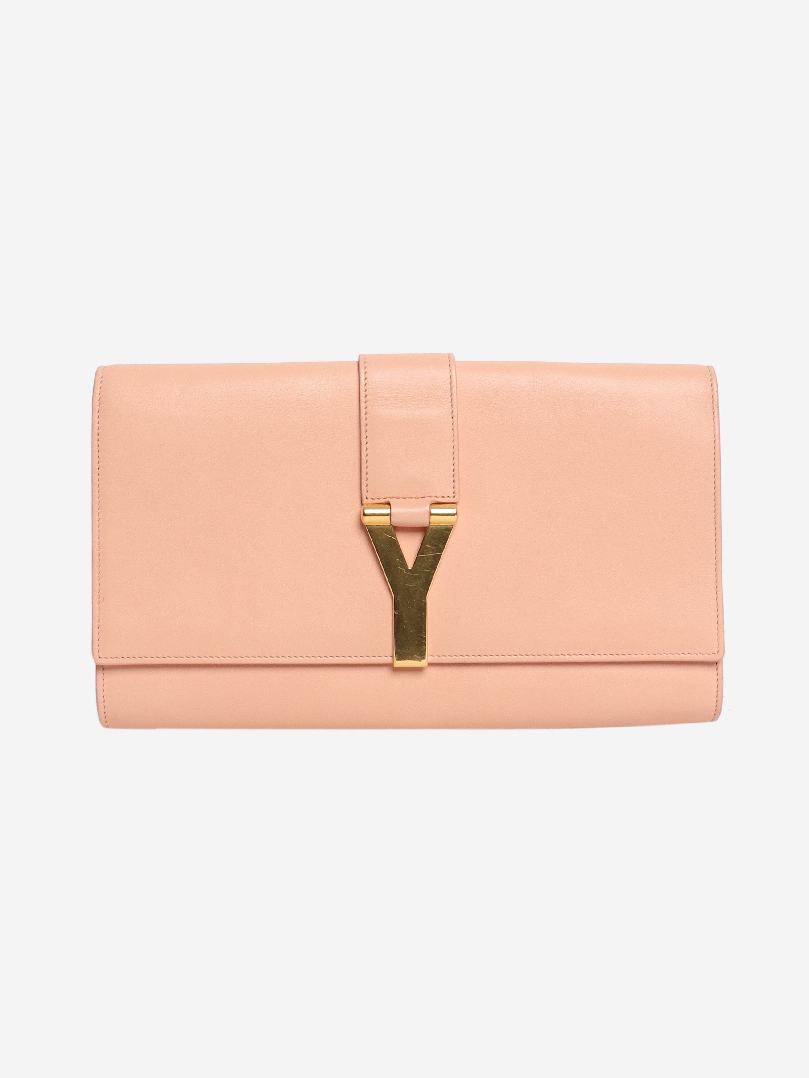 Other Peach Chyc leather clutch Size ONE SIZE - 1 Thumbnail