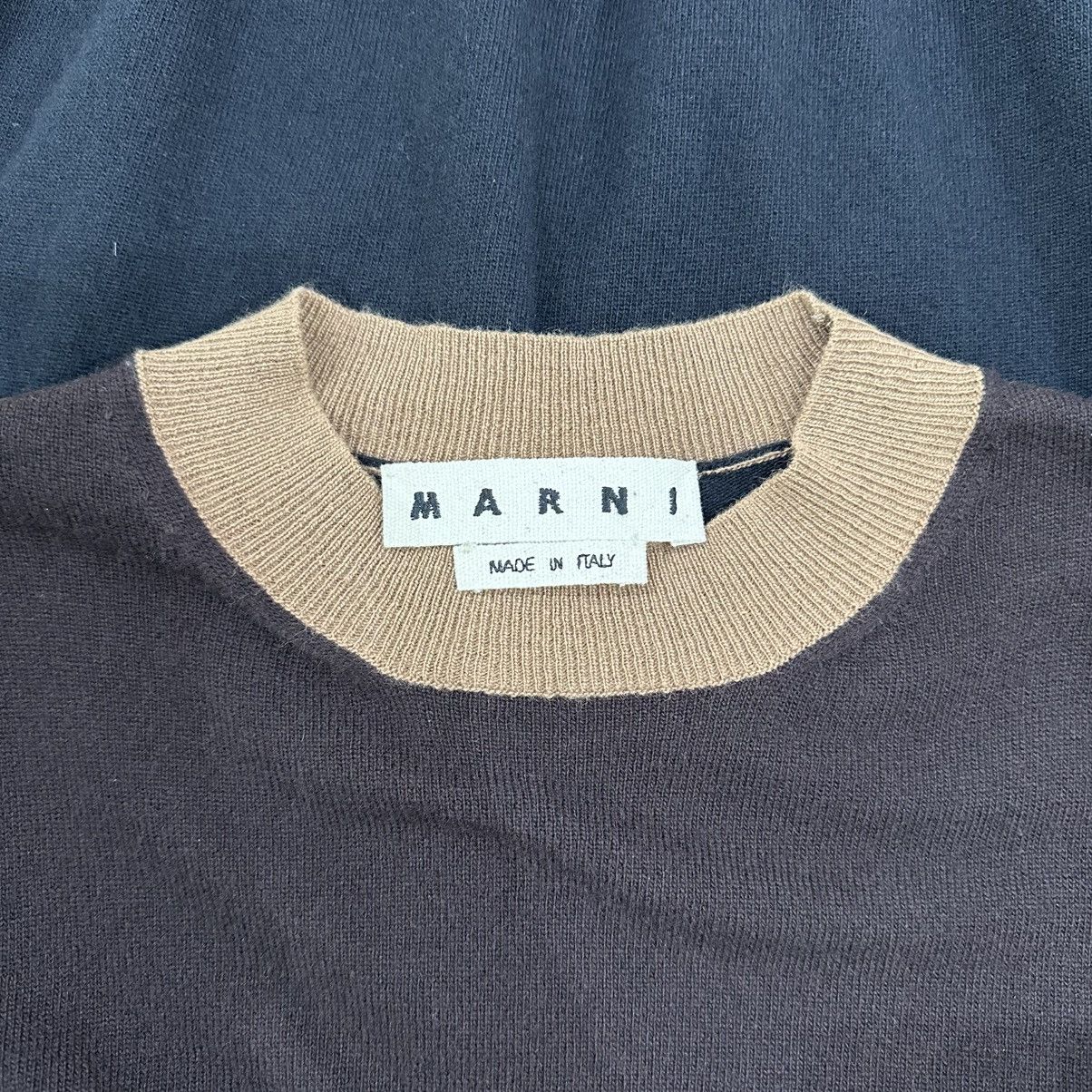 Marni MARNI COLOR BLOCK SWEATER SIZE 44 IT Size US S / EU 44-46 / 1 - 4 Thumbnail