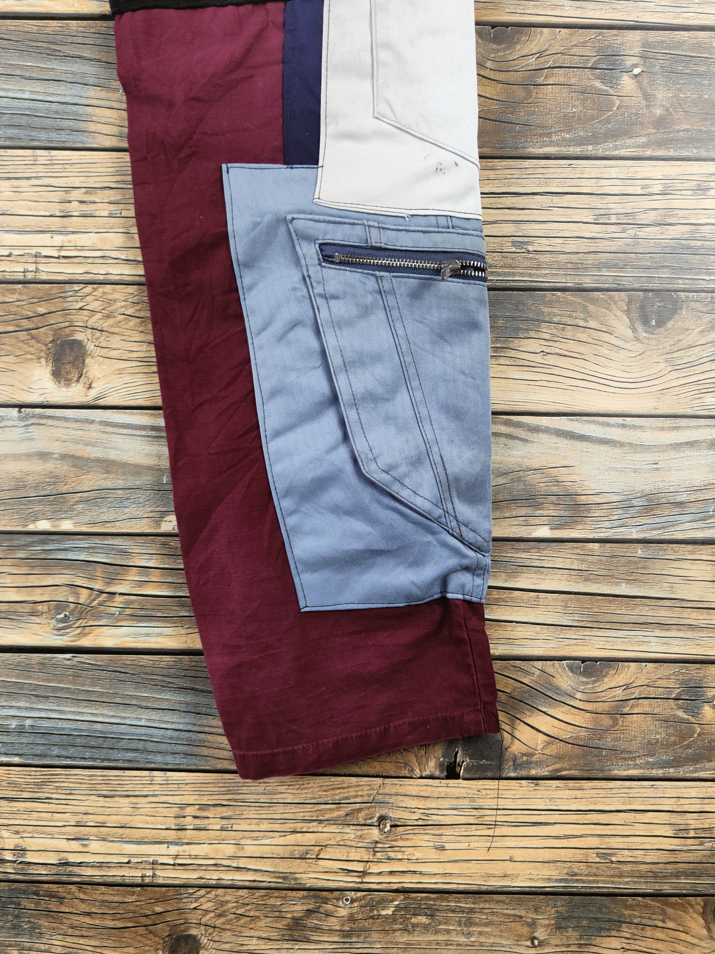 Japanese Brand DL Here's Street Purple Multipocket Cargo Pants #46-402 Size US 32 / EU 48 - 11 Thumbnail